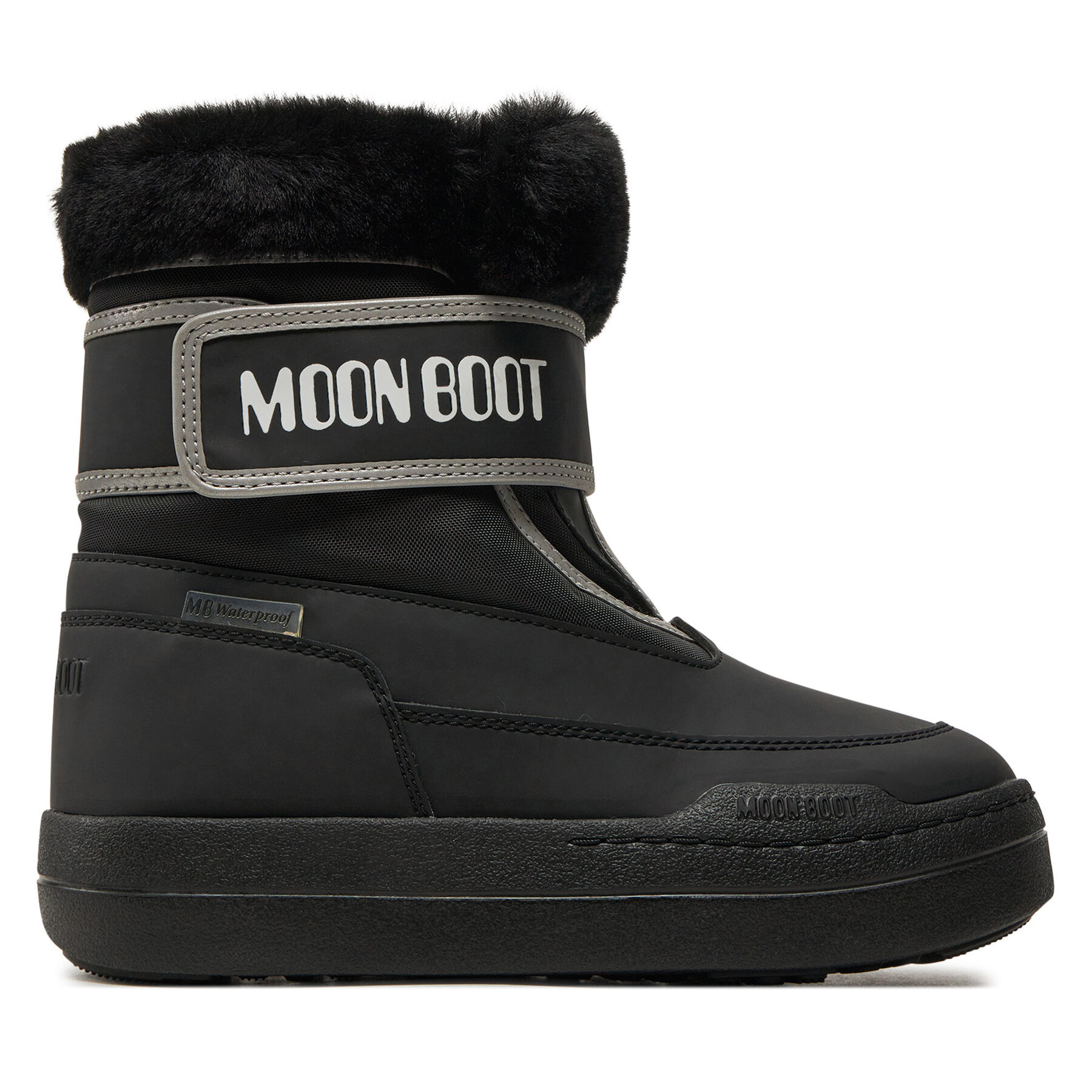 Bottes de neige Moon Boot Junior Park Strap 80D3440030 Noir