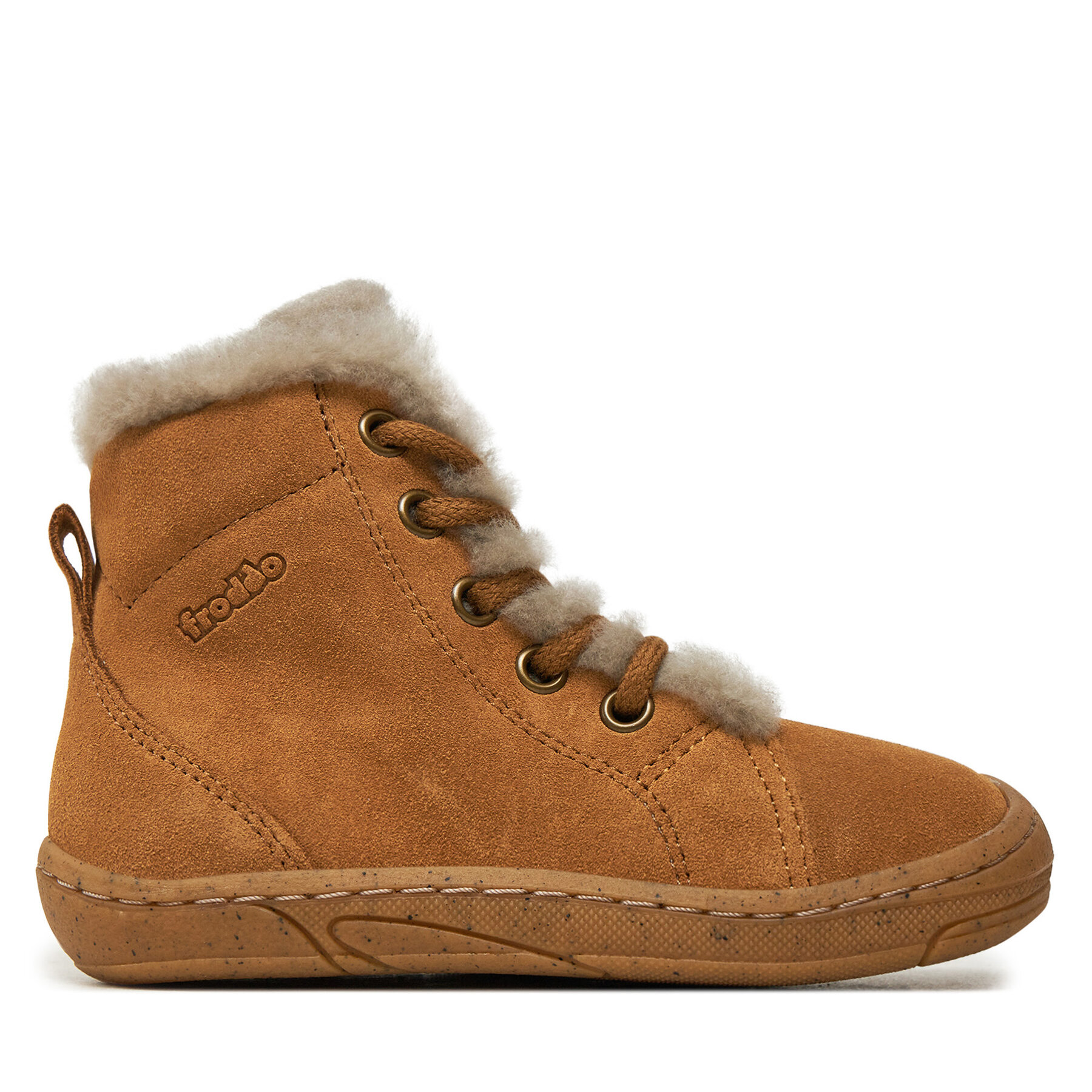 Kotníková obuv Froddo Minni Suede Laces G2110140-2 S Hnědá