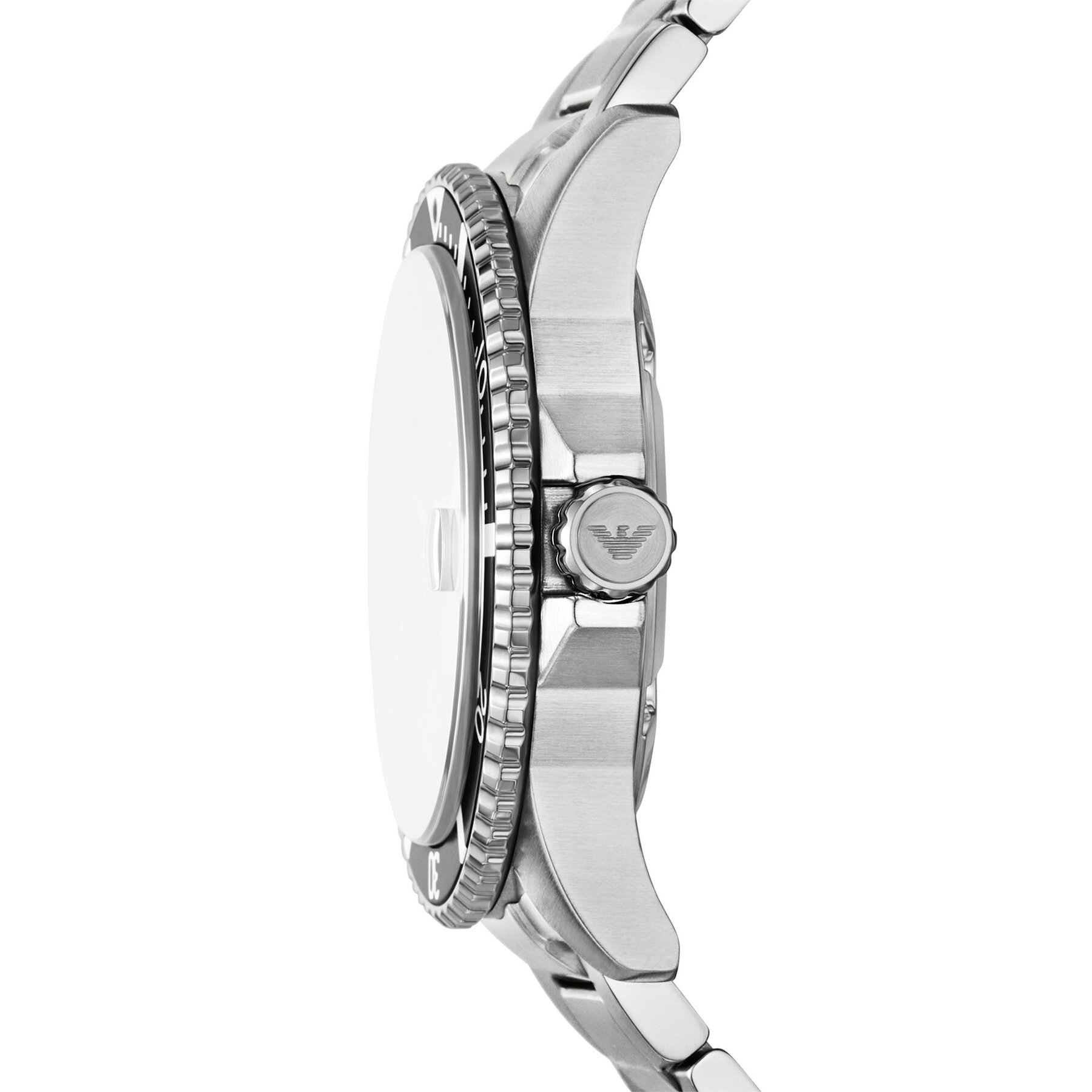 Emporio Armani Ρολόι Emporio Armani World Explorer AR11683 Ασημί