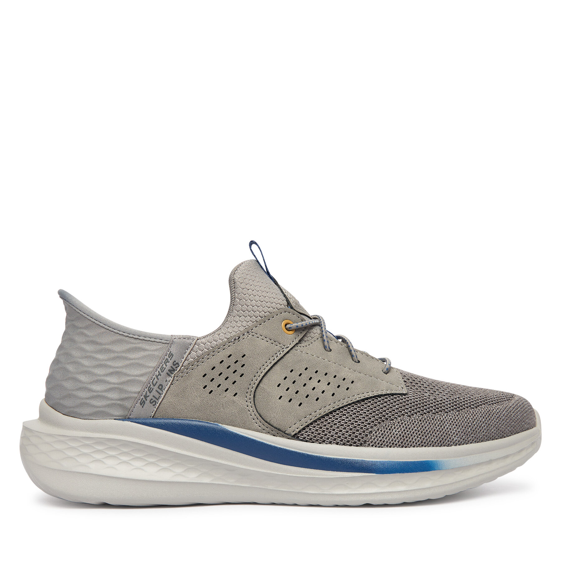 Sneakersy Skechers Slip-Ins Rf: Slade - Caster 210889/GRY Sivá