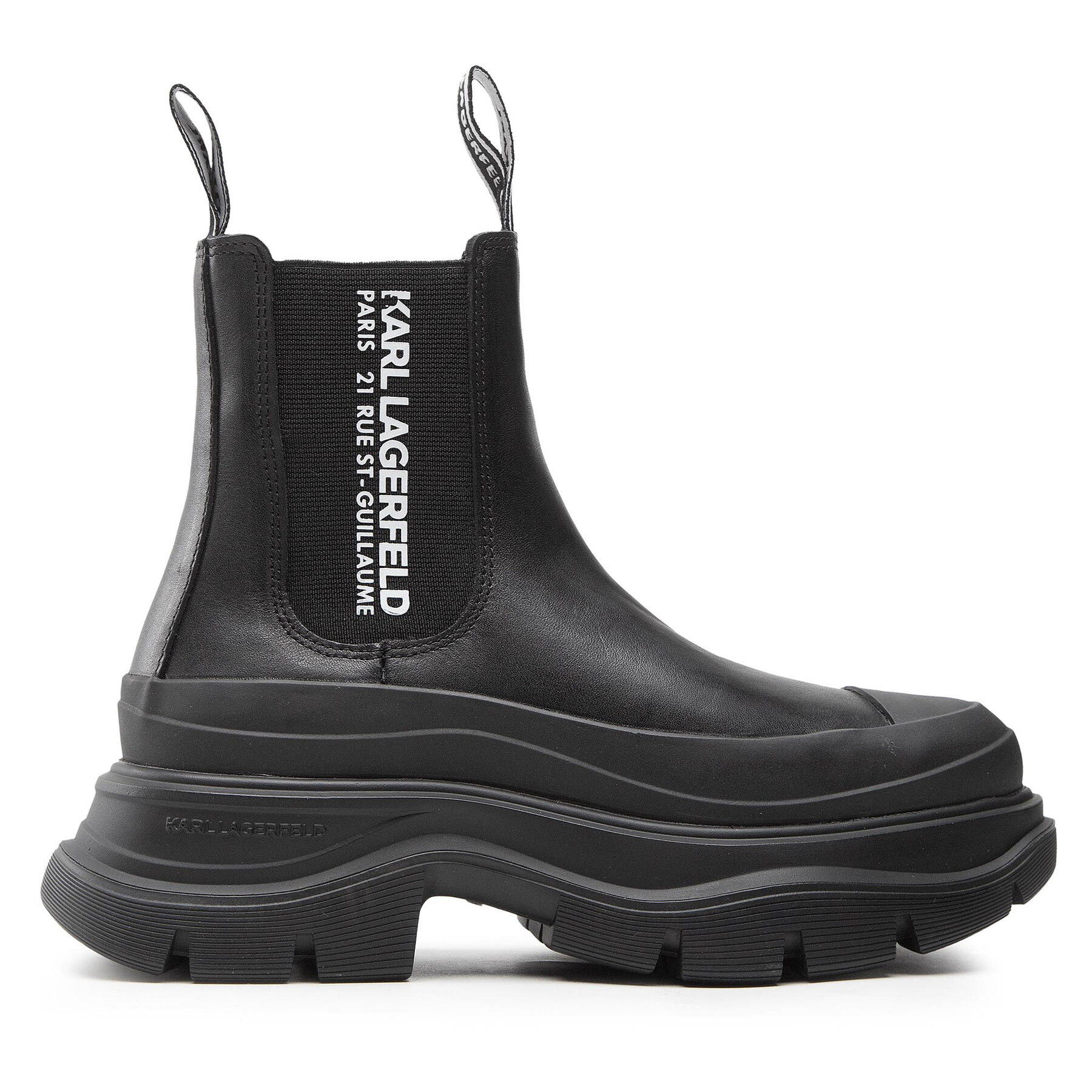 Ghete Jodhpur KARL LAGERFELD KL42944 Negru