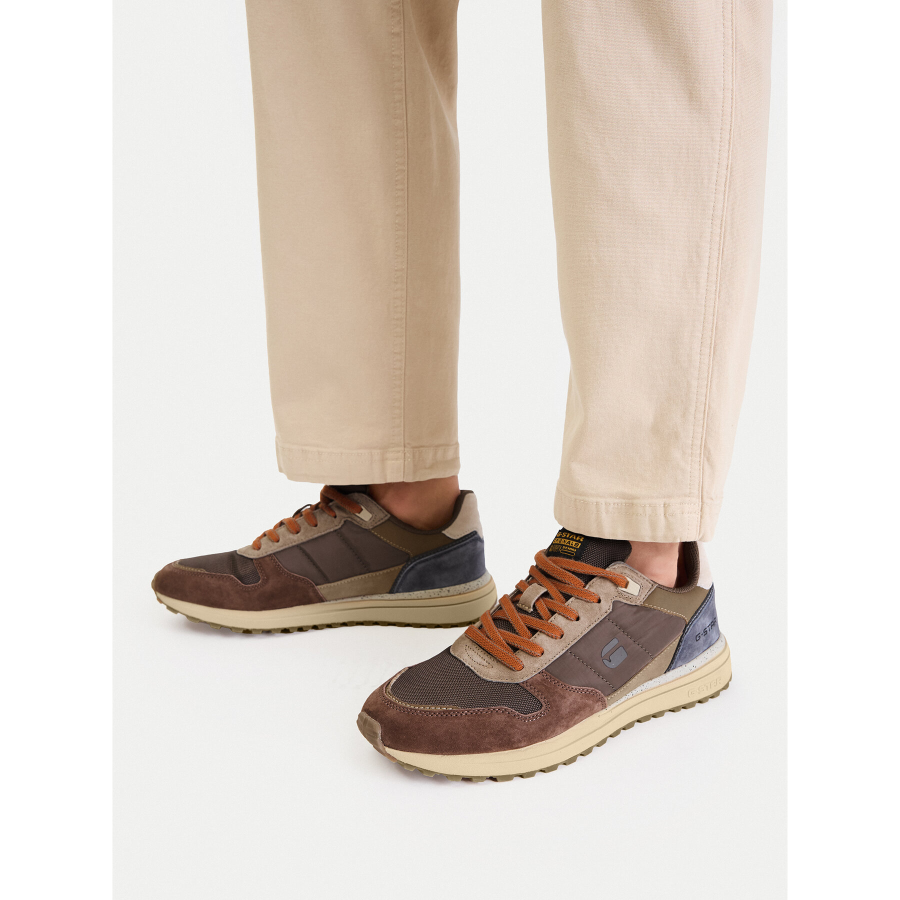Tenisice G-Star Raw EO-XAVI-03 Smeđa