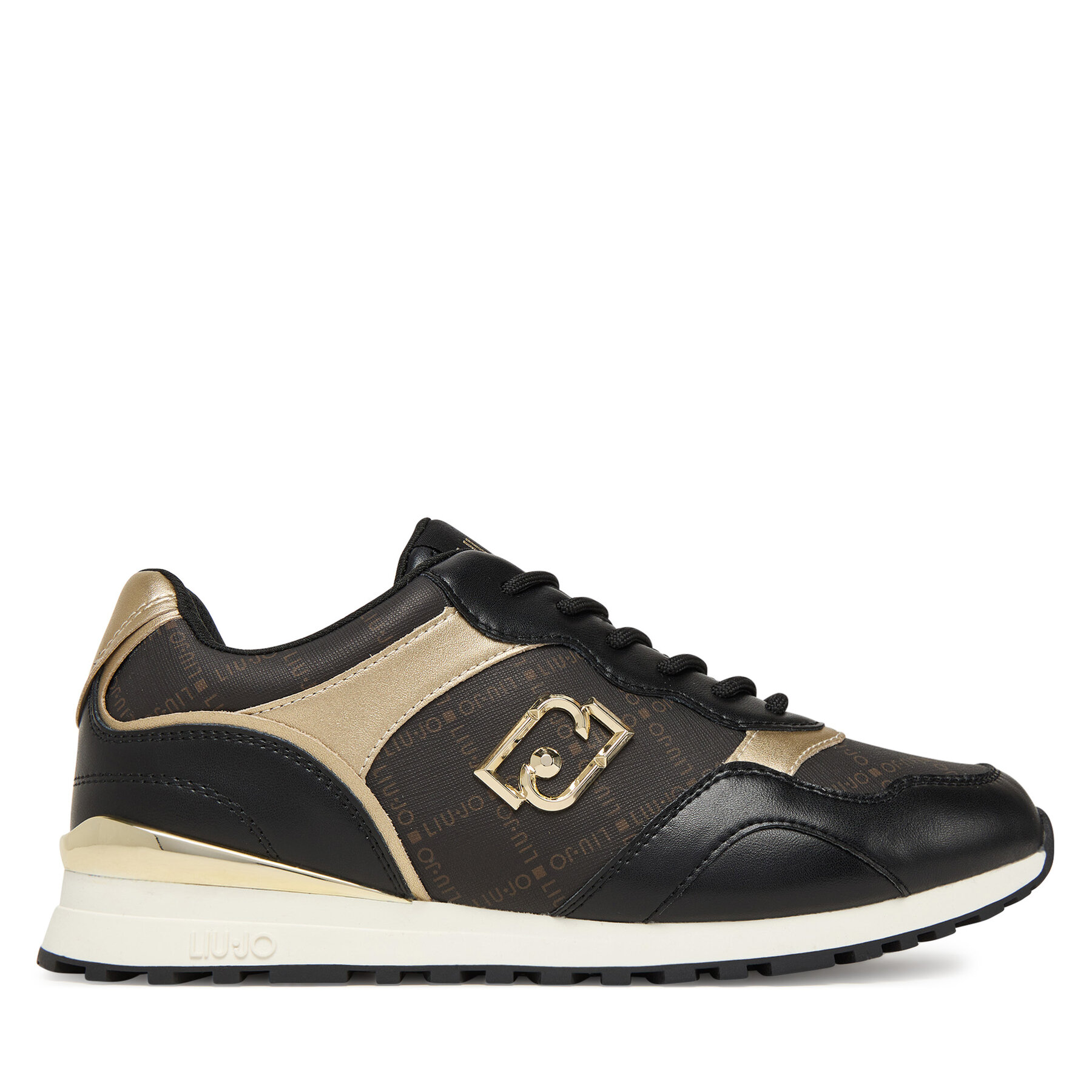 Sneakersy Liu Jo Maxi Wonder Low 02 BF5015 PX689 Čierna