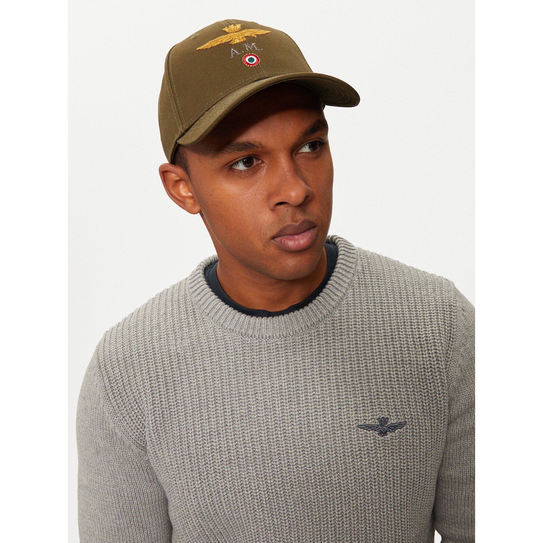 Gorra con visera Aeronautica Militare 242HA1100CT2848 Caqui