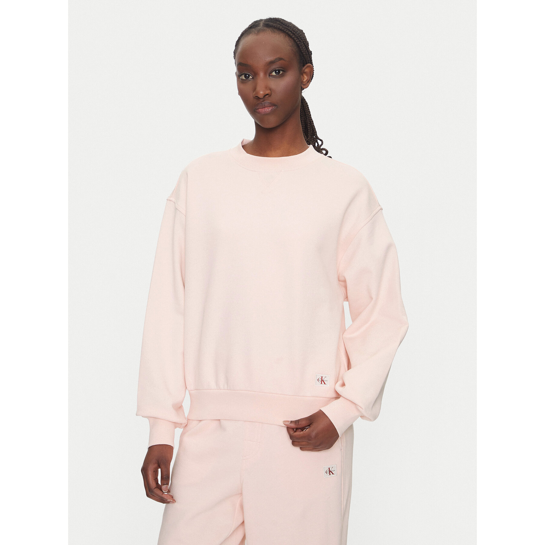 Calvin Klein Jeans Sweatshirt LV047B238G Rosa Regular Fit