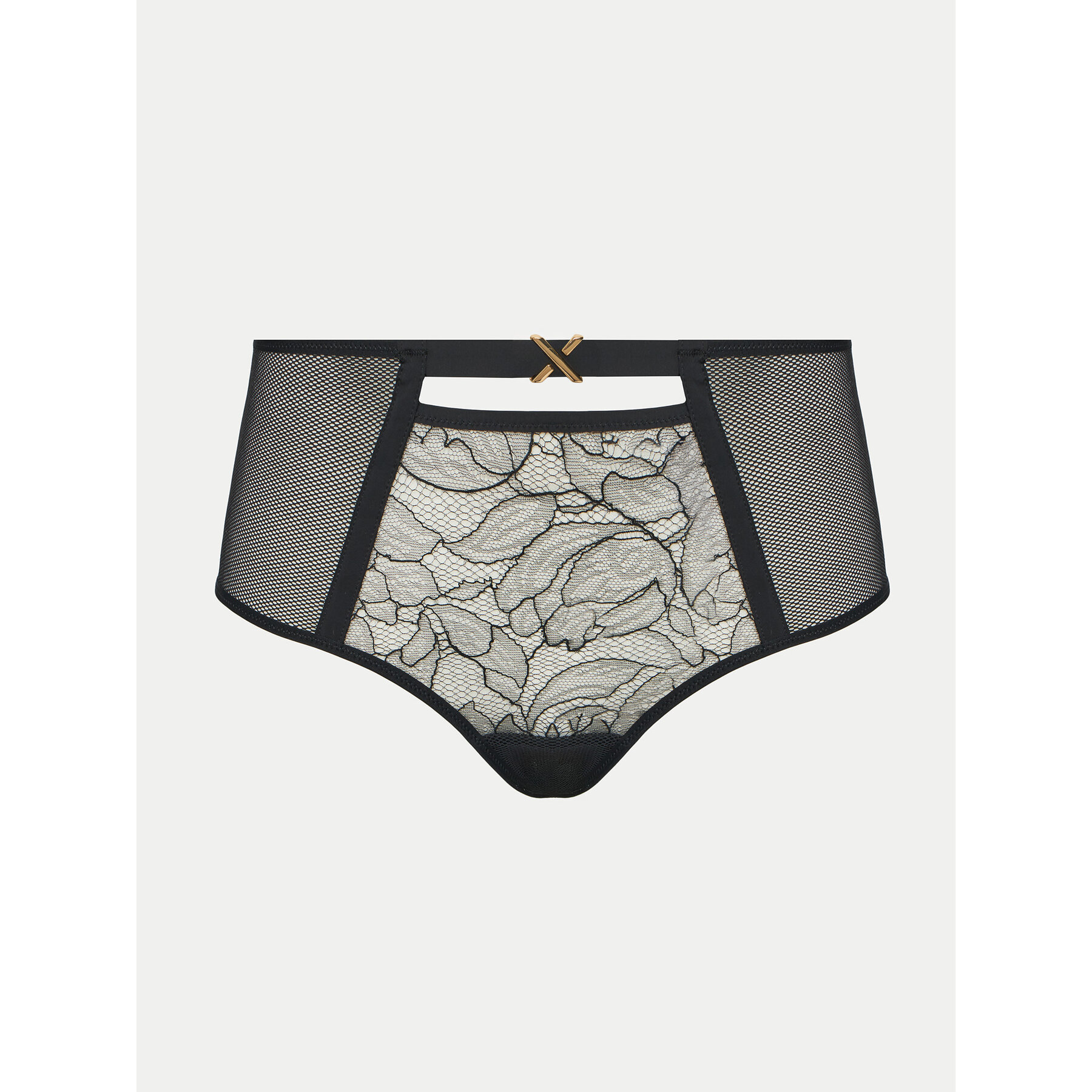 Chantelle X Chantelle X Κλασικό σλιπ ψηλόμεσο Xquisite C01AC5 Μαύρο