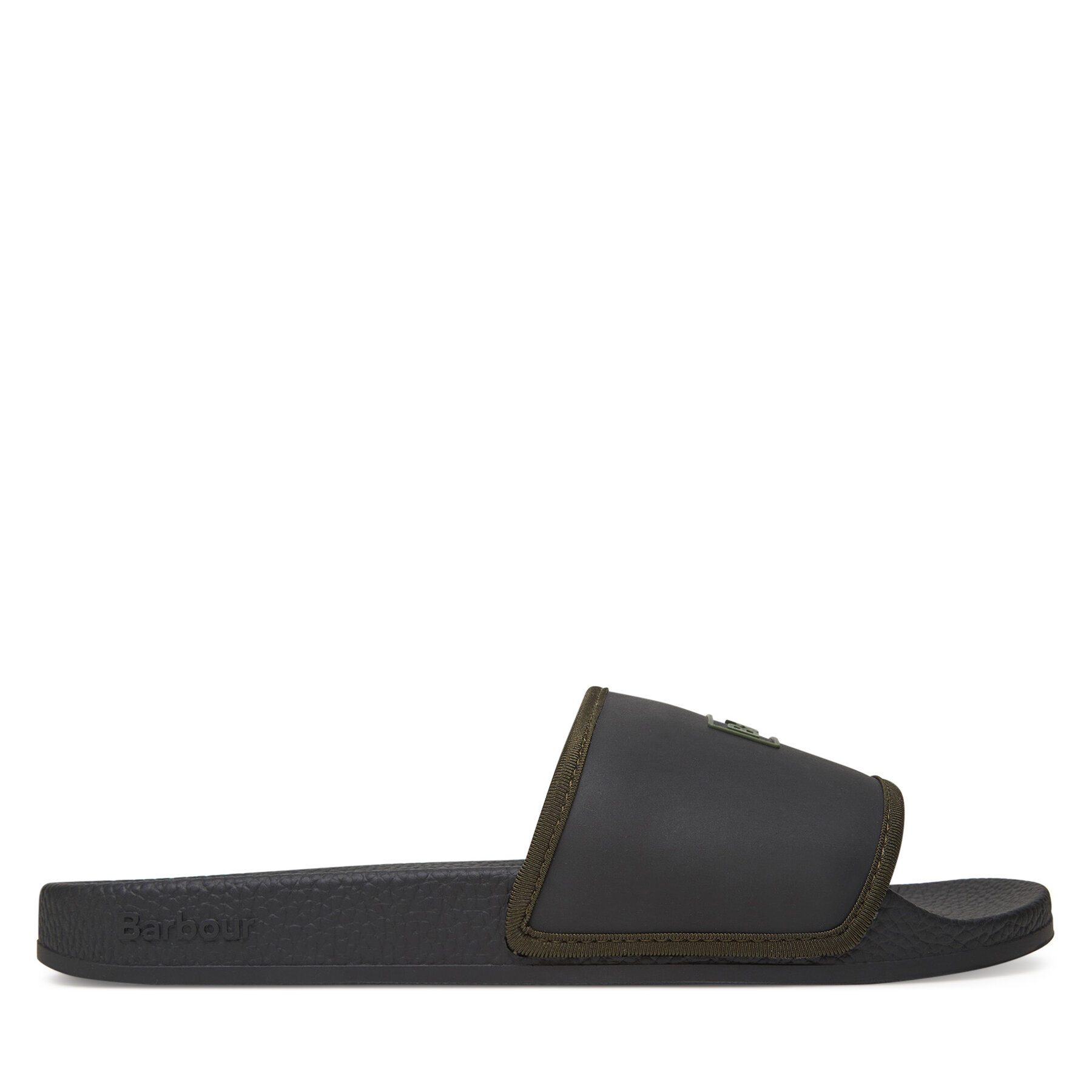 Męskie Klapki Barbour, Rozmiar 42 Czarny MBS0020BK51