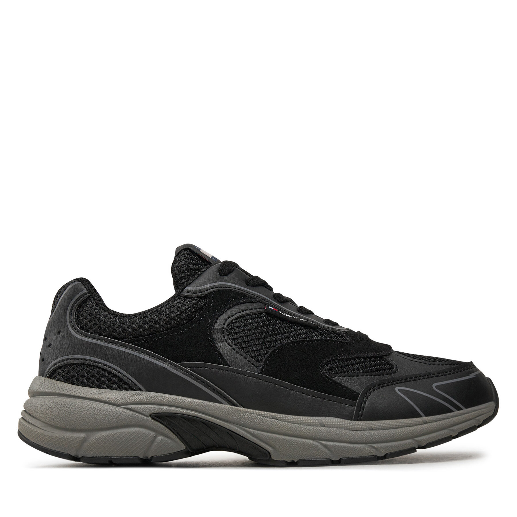 Sneakers Tommy Jeans The Coney EM0EM01520 Negru