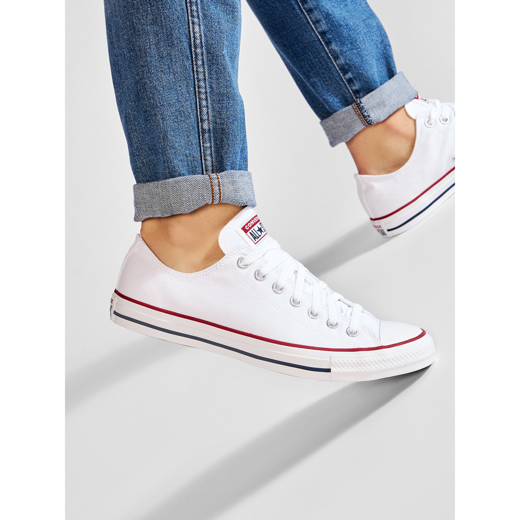 Teniși Converse All Star Ox M7652C Alb