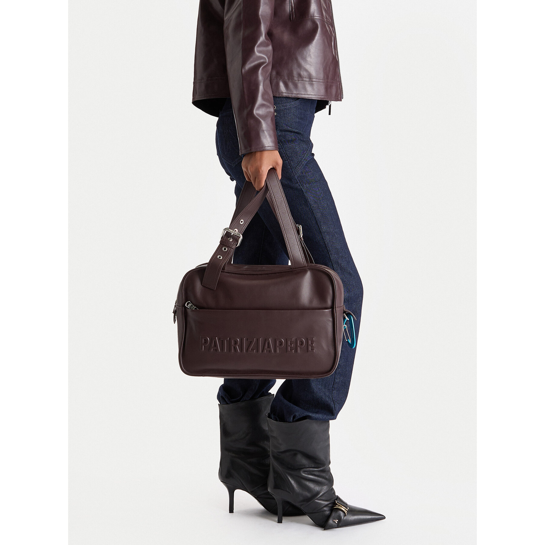 Borsetta Patrizia Pepe 2B0125/L113F-B856 Marrone