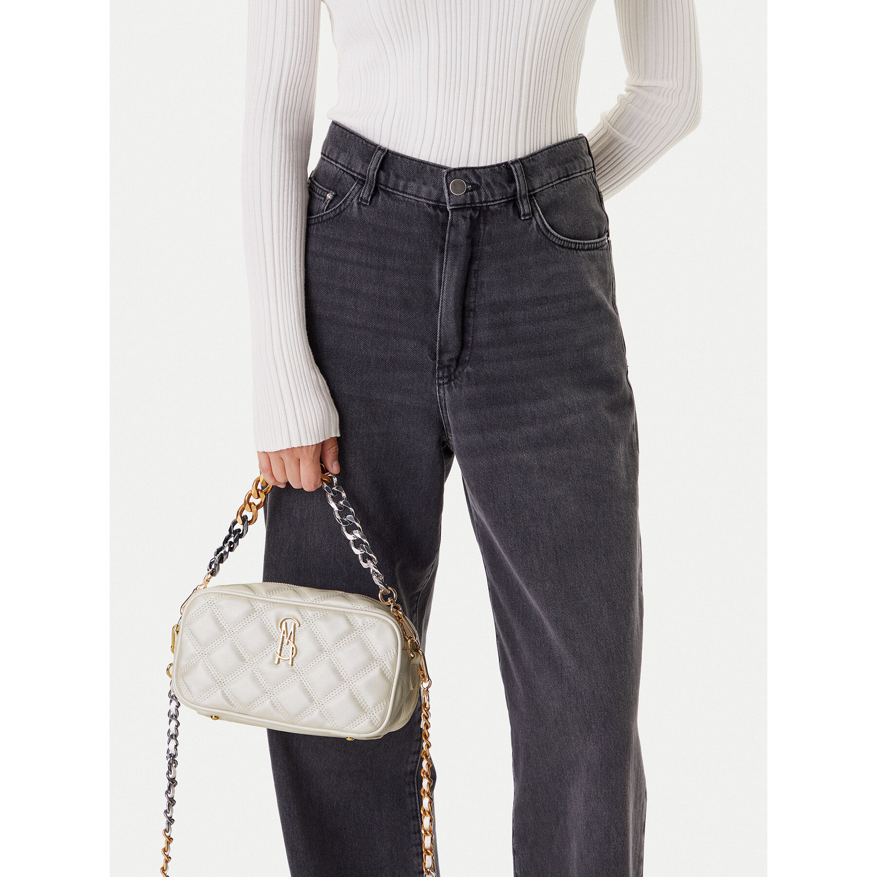 Τσάντα Steve Madden Bcecily SM13001664 Εκρού