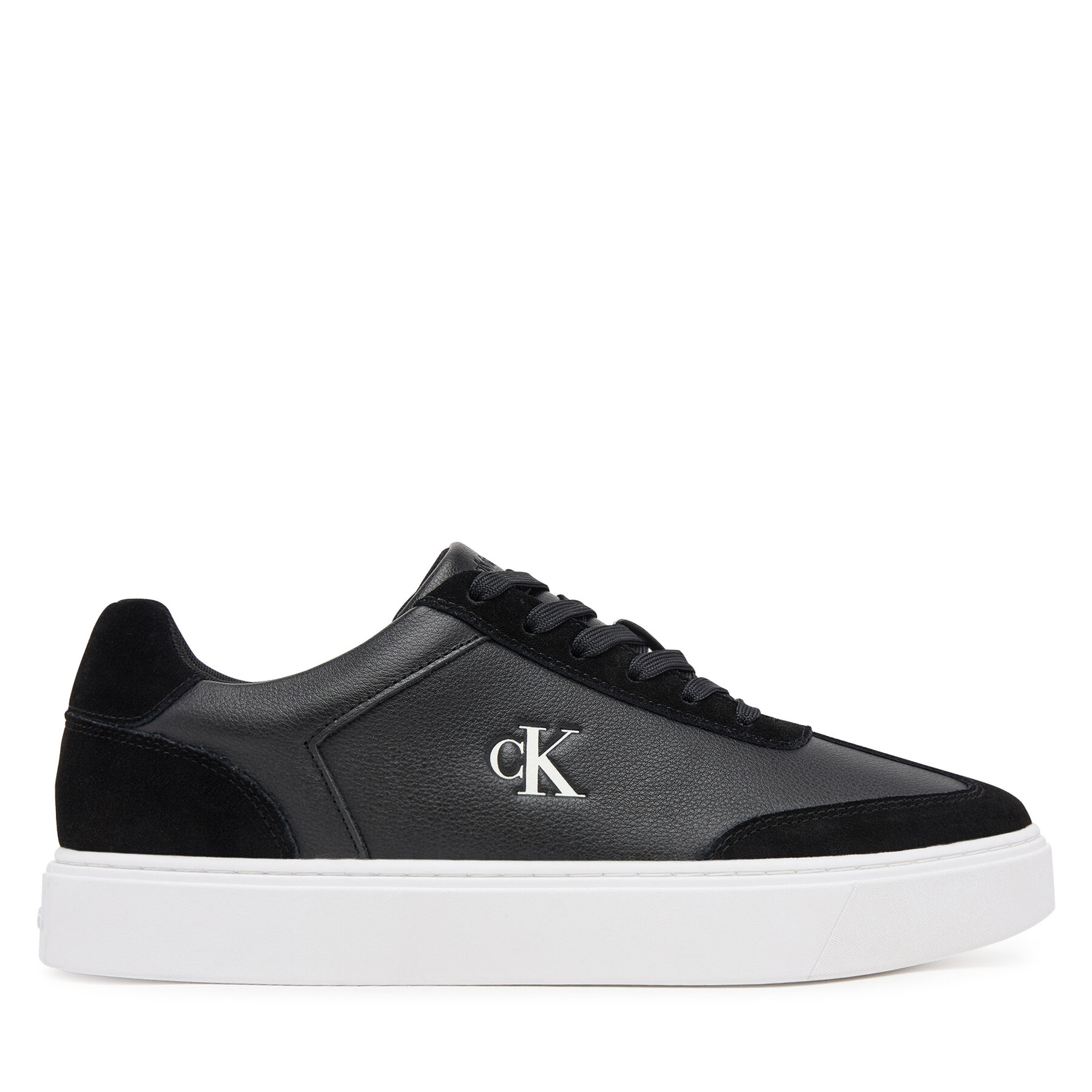 Sportcipők Calvin Klein Classic Cupsole Laceup Wt Mix YM0YM01429 Fekete