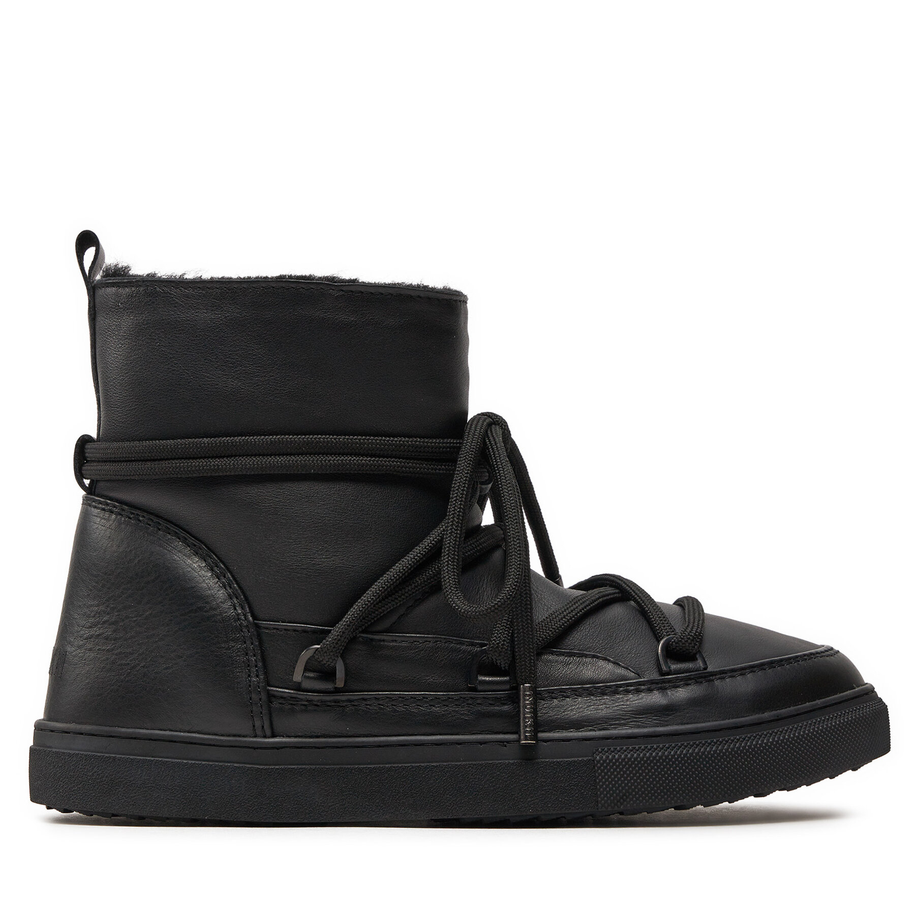 Męskie Śniegowce Inuikii, Rozmiar 44 Czarny Full Leather 55102-087