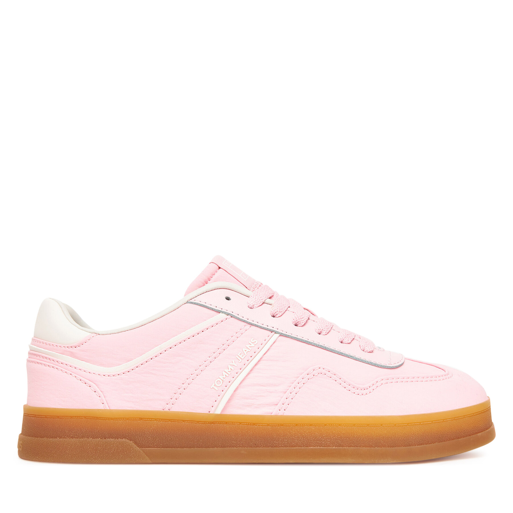 Сникърси Tommy Jeans The Greenwich Textile EN0EN02805 Розов