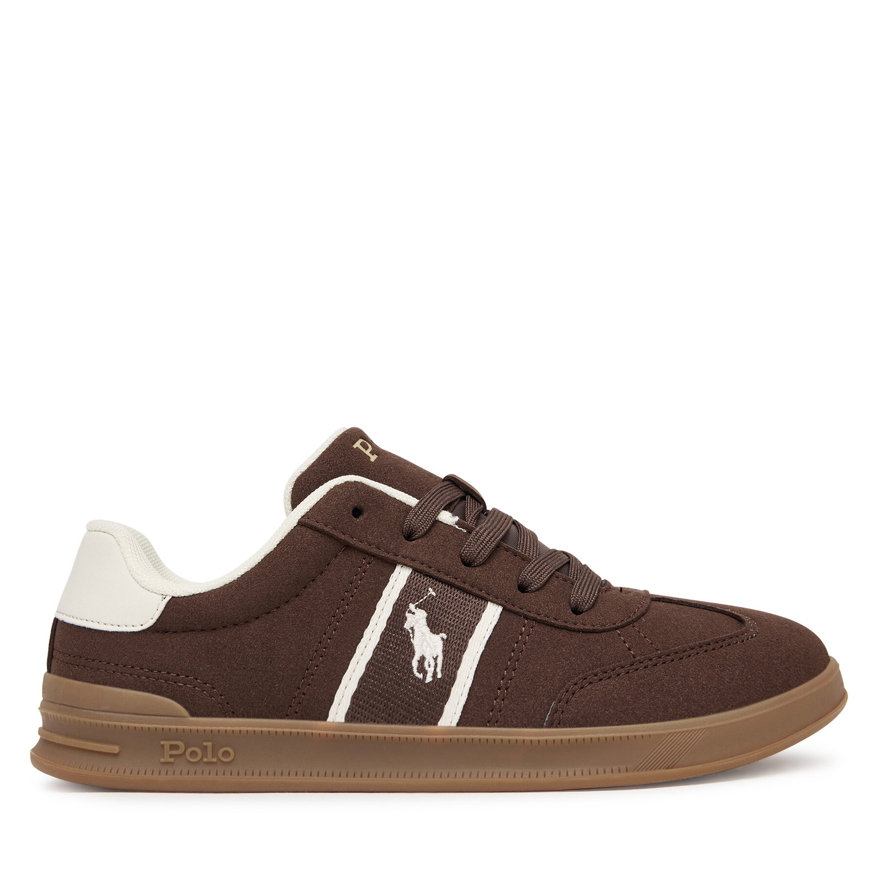 Сникърси Polo Ralph Lauren Heritage Court III T-Toe RL03353201 Кафяв