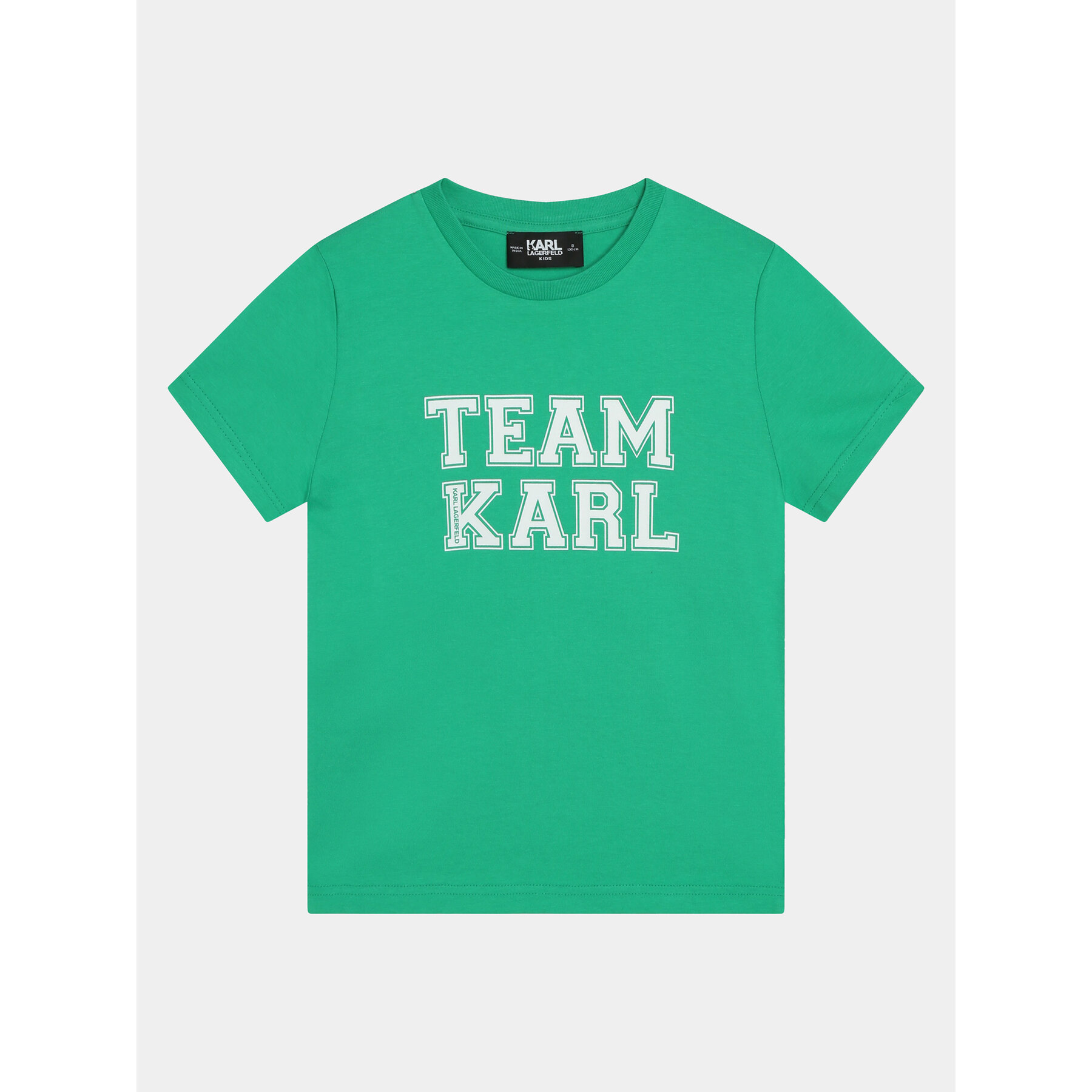 Karl Lagerfeld Kids Karl Lagerfeld Kids T-Shirt Z30049 D Πράσινο Regular Fit