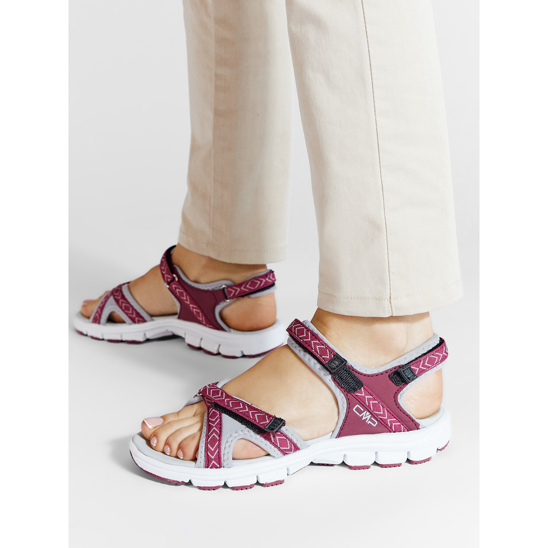Sandali CMP Almaak Wmn Hiking Sandal 38Q9946 Vijolična