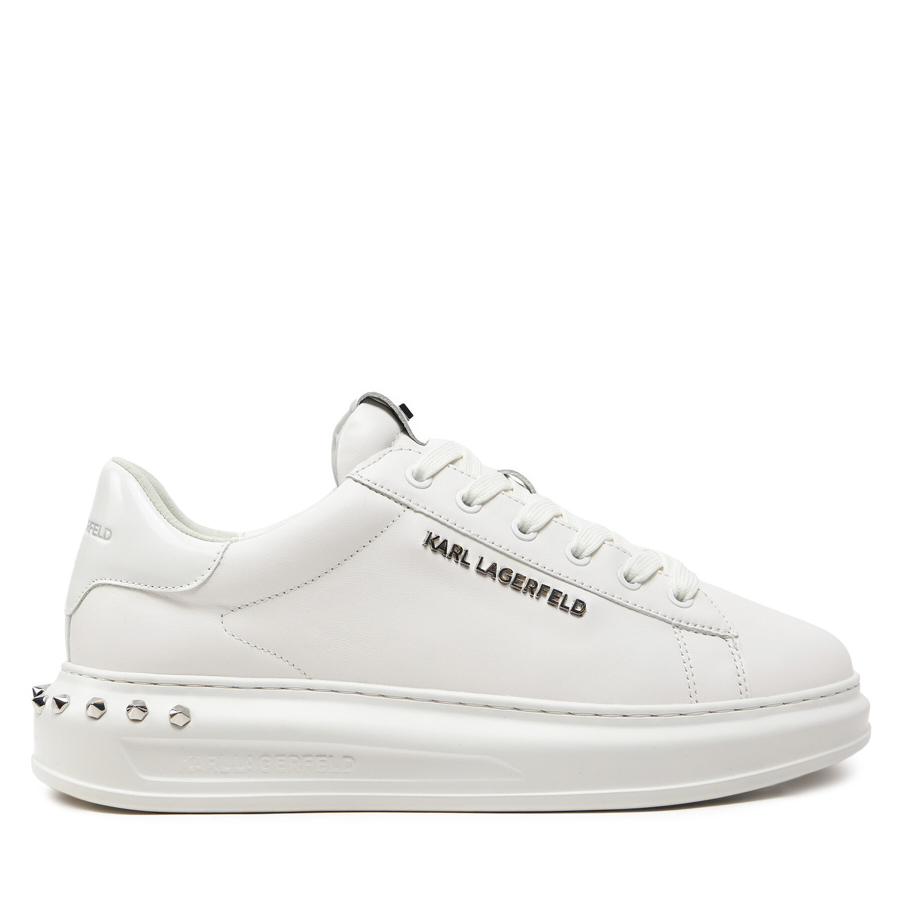 Sneakersy KARL LAGERFELD KL52574A Bílá