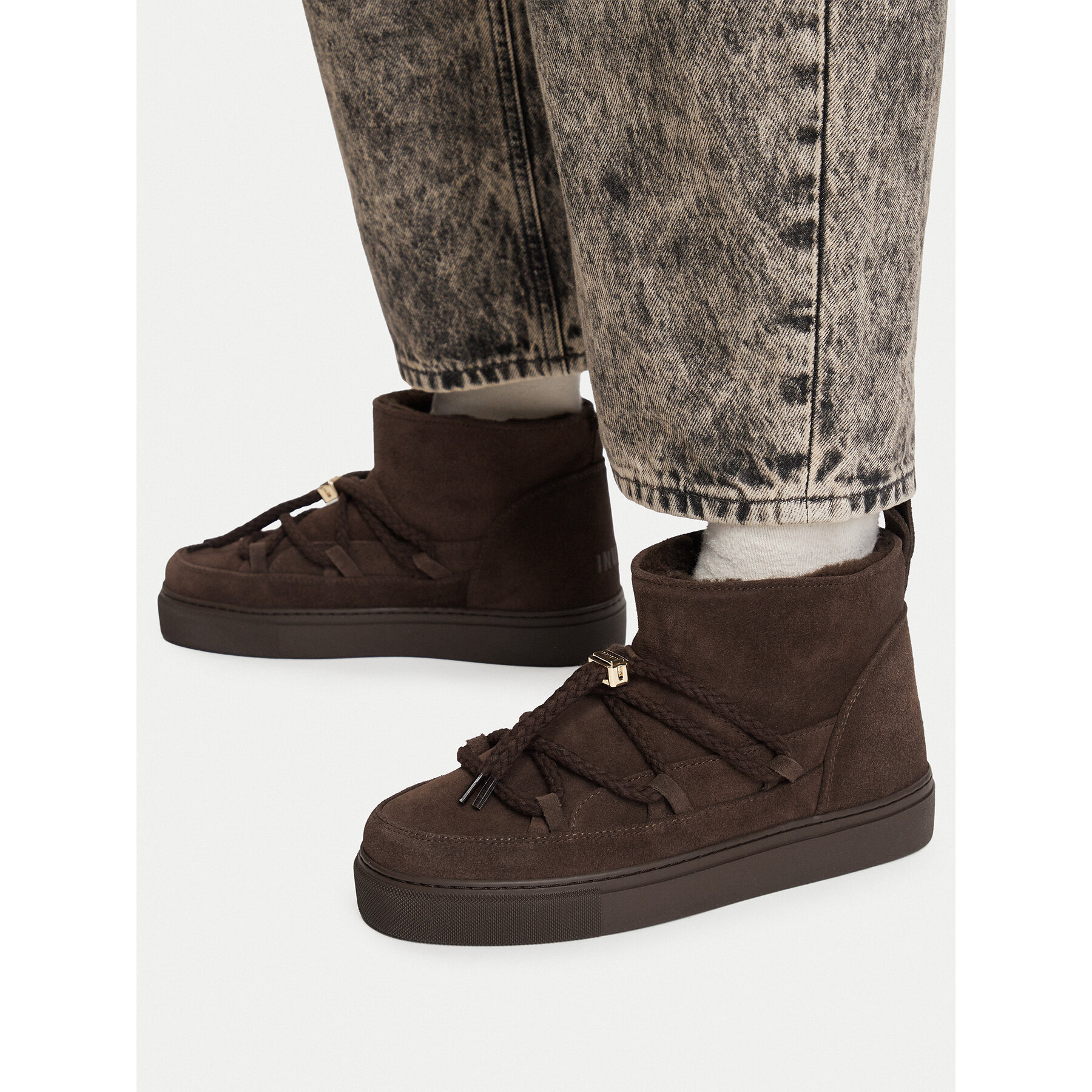 Sněhule Inuikii Classic Low 1001.001.0092 Tmavě hnědá