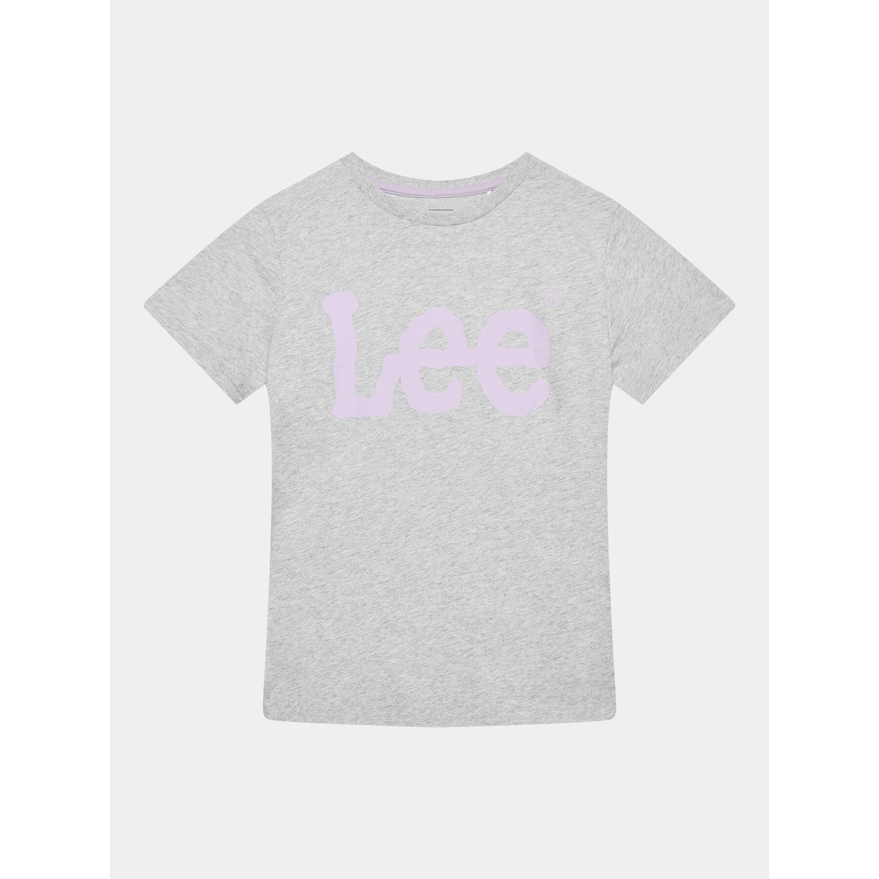 Lee T-Shirt Wobbly Graphic LEG5029 Γκρι Regular Fit
