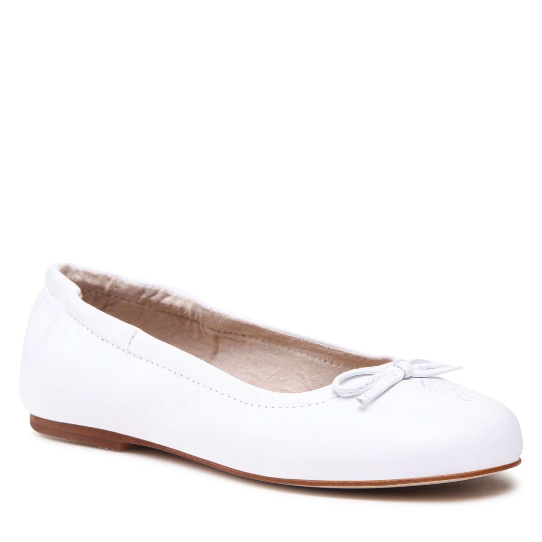 Balerini Polo Ralph Lauren Pony Ballet RF104211 White Leather