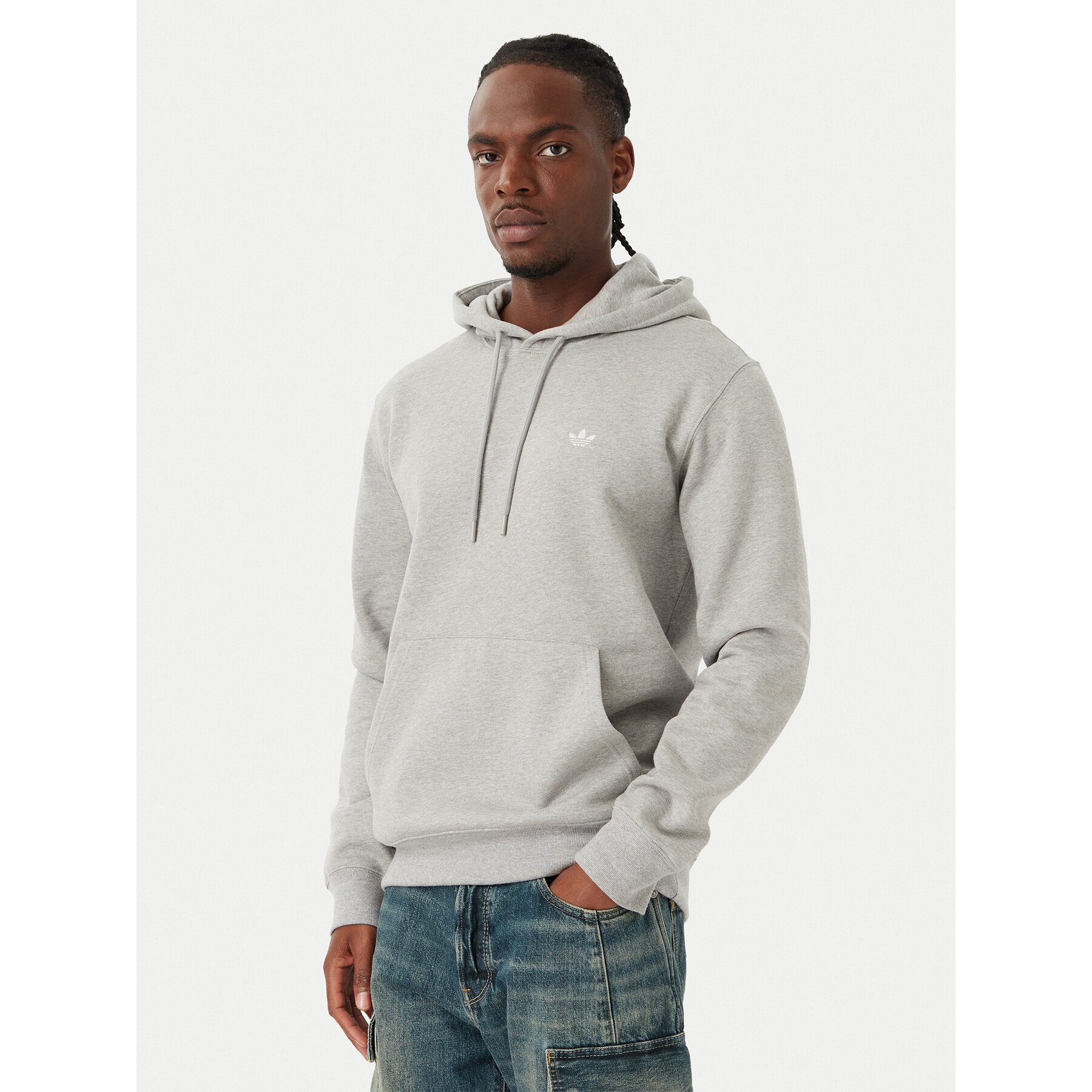 adidas Sweatshirt Trefoil Essentials KS9807 Grau Regular Fit