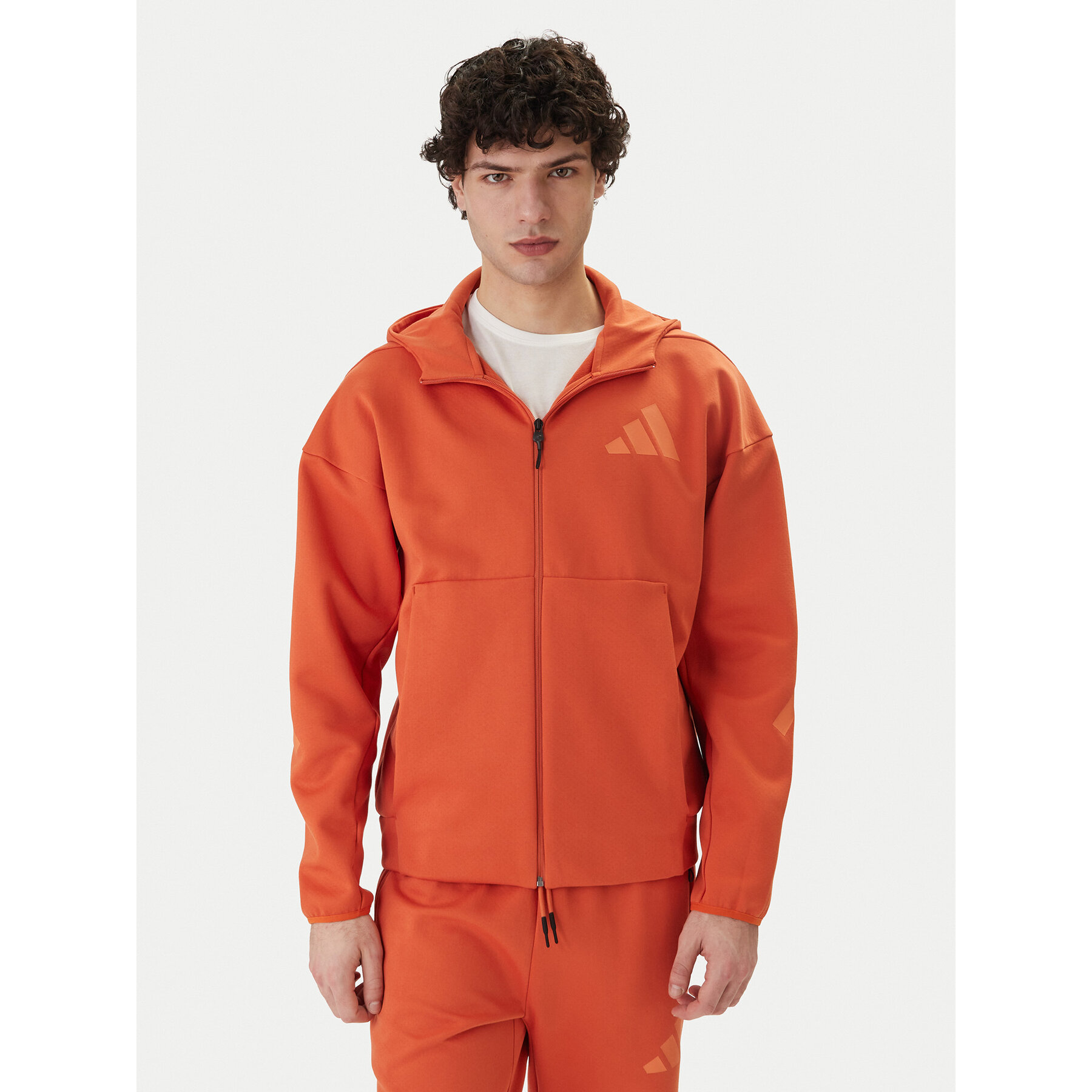 adidas Sweatshirt Z.N.E. KE4679 Orange Regular Fit