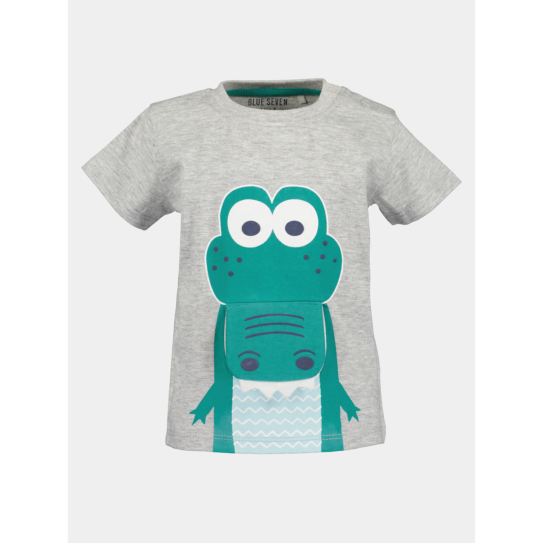 Blue Seven Blue Seven T-Shirt 928156 X Γκρι Regular Fit