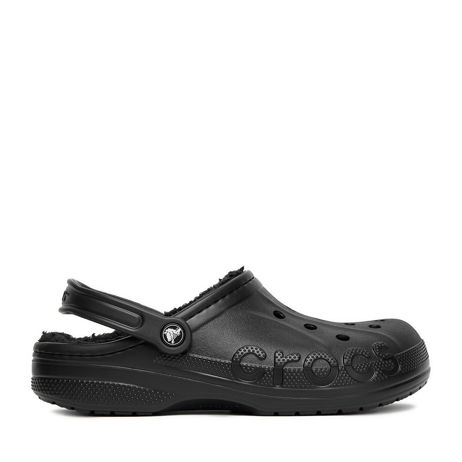 Şlapi Crocs C-BAYA LINED CLOG 205969-060 Negru