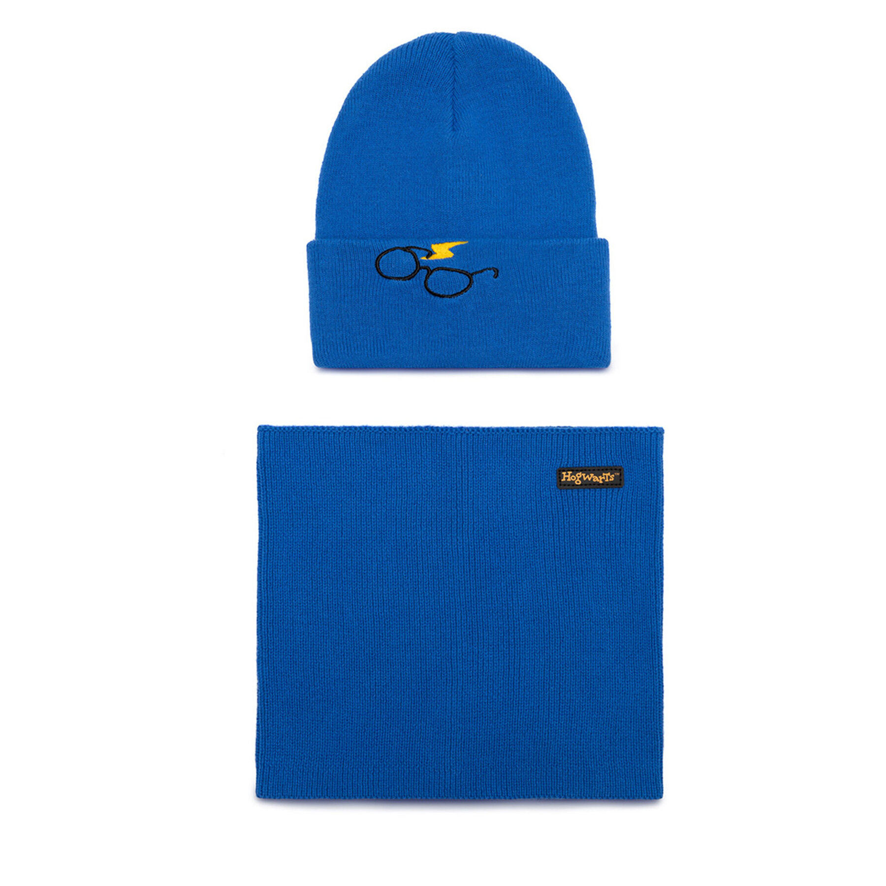 Комплект шапка и шал тип комин Harry Potter ACCCS-AW24-243WBHP Тъмносин