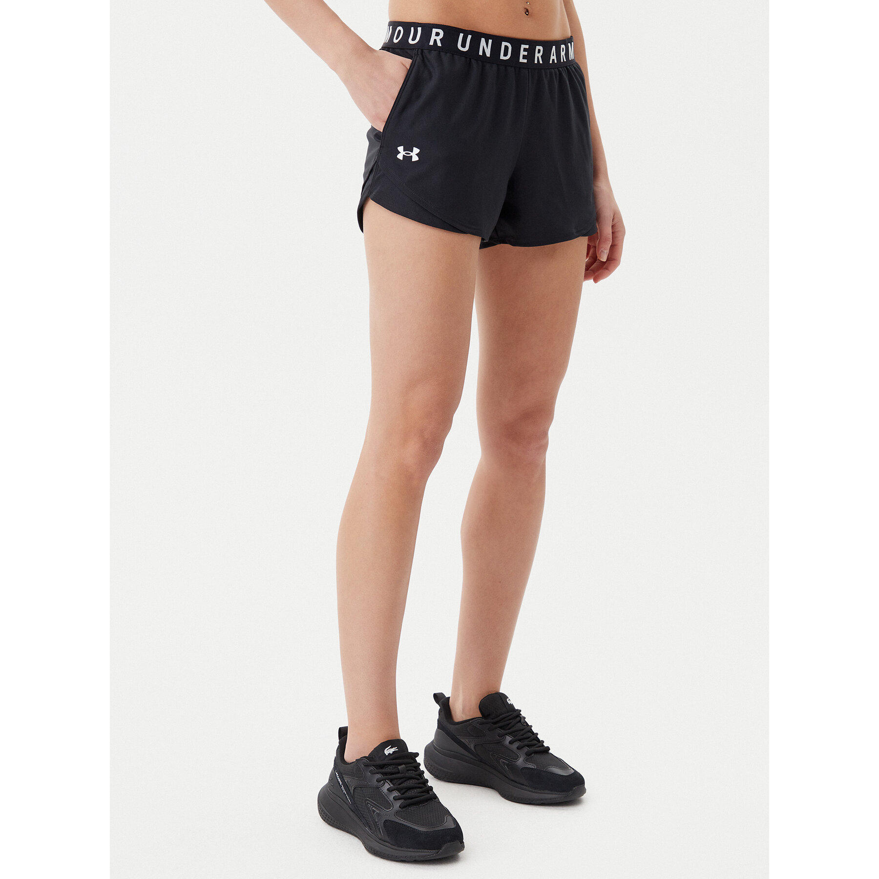 Under Armour Sportshorts Ua Play Up 3.0 1344552 Schwarz Loose Fit