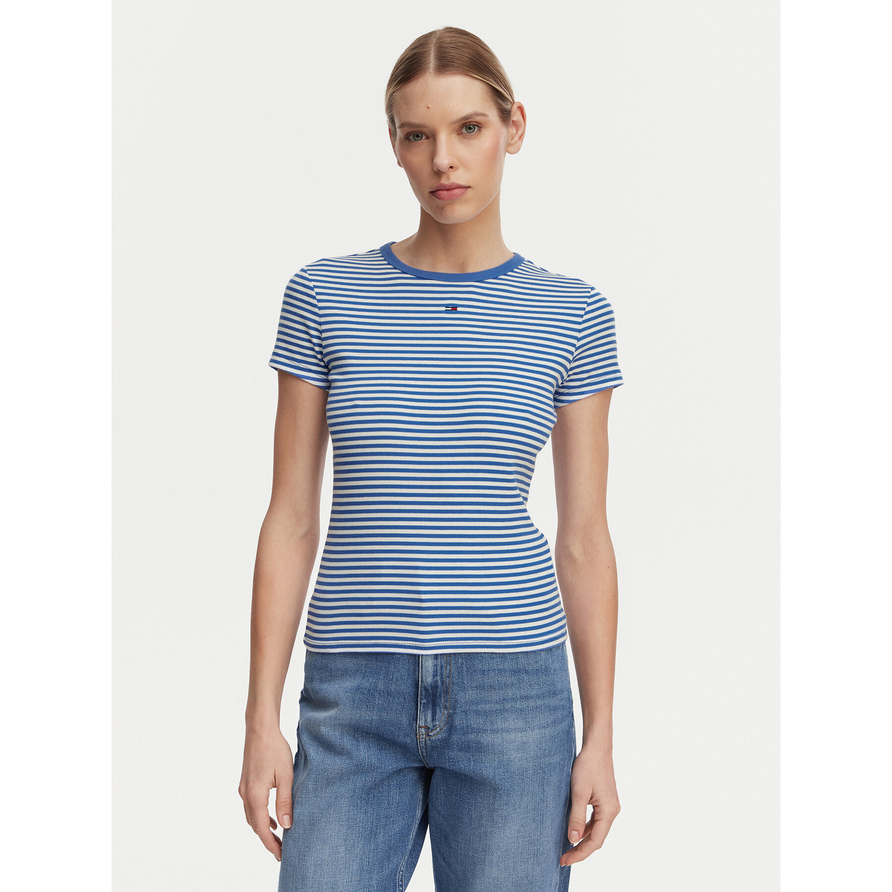 Tommy Jeans T-Shirt-Set DW0DW21430 Bunt Slim Fit