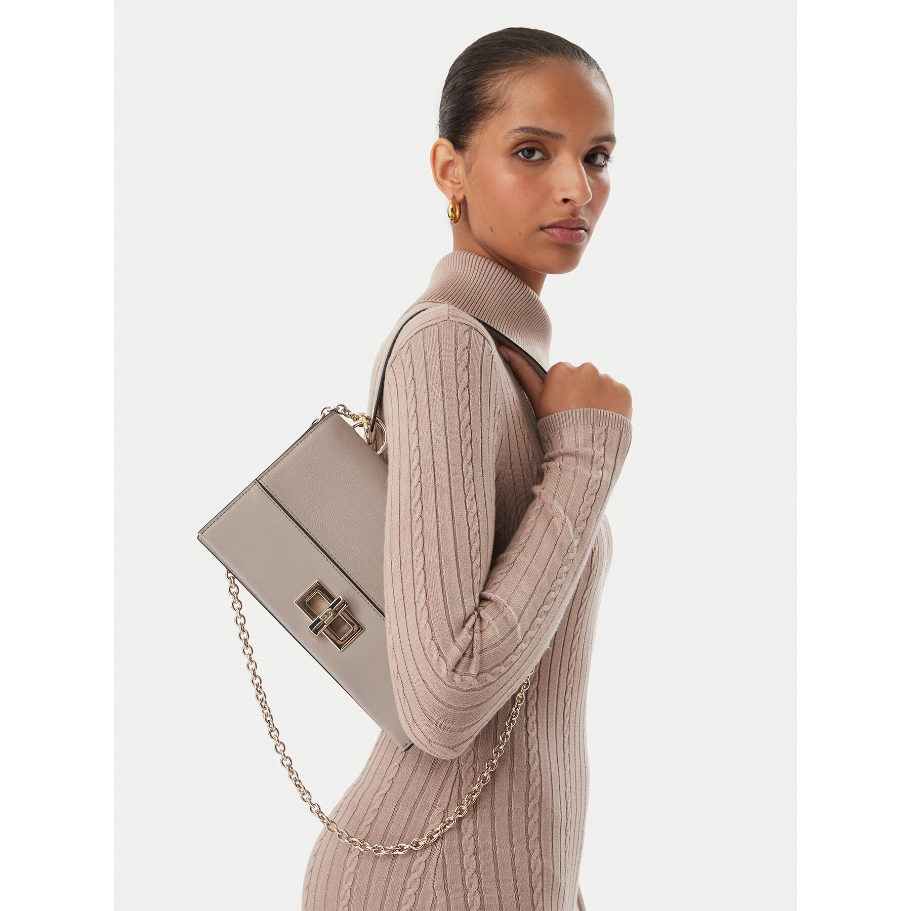 Geantă Furla Amelia M WB02156 BX4573 4892S Gri