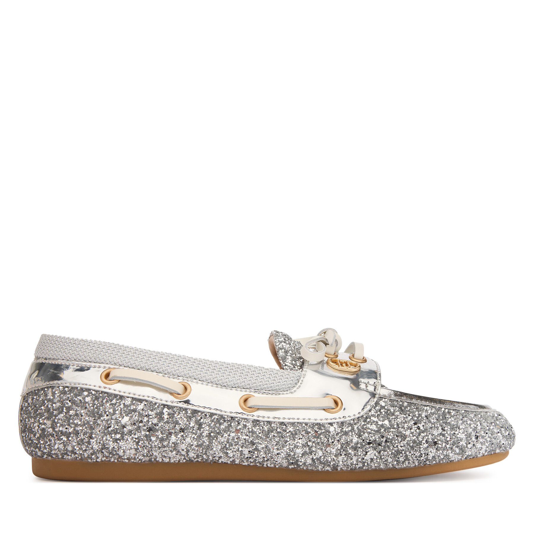 Mokasinke Liu Jo Skipper 01 SA6017 TX337 Srebrna