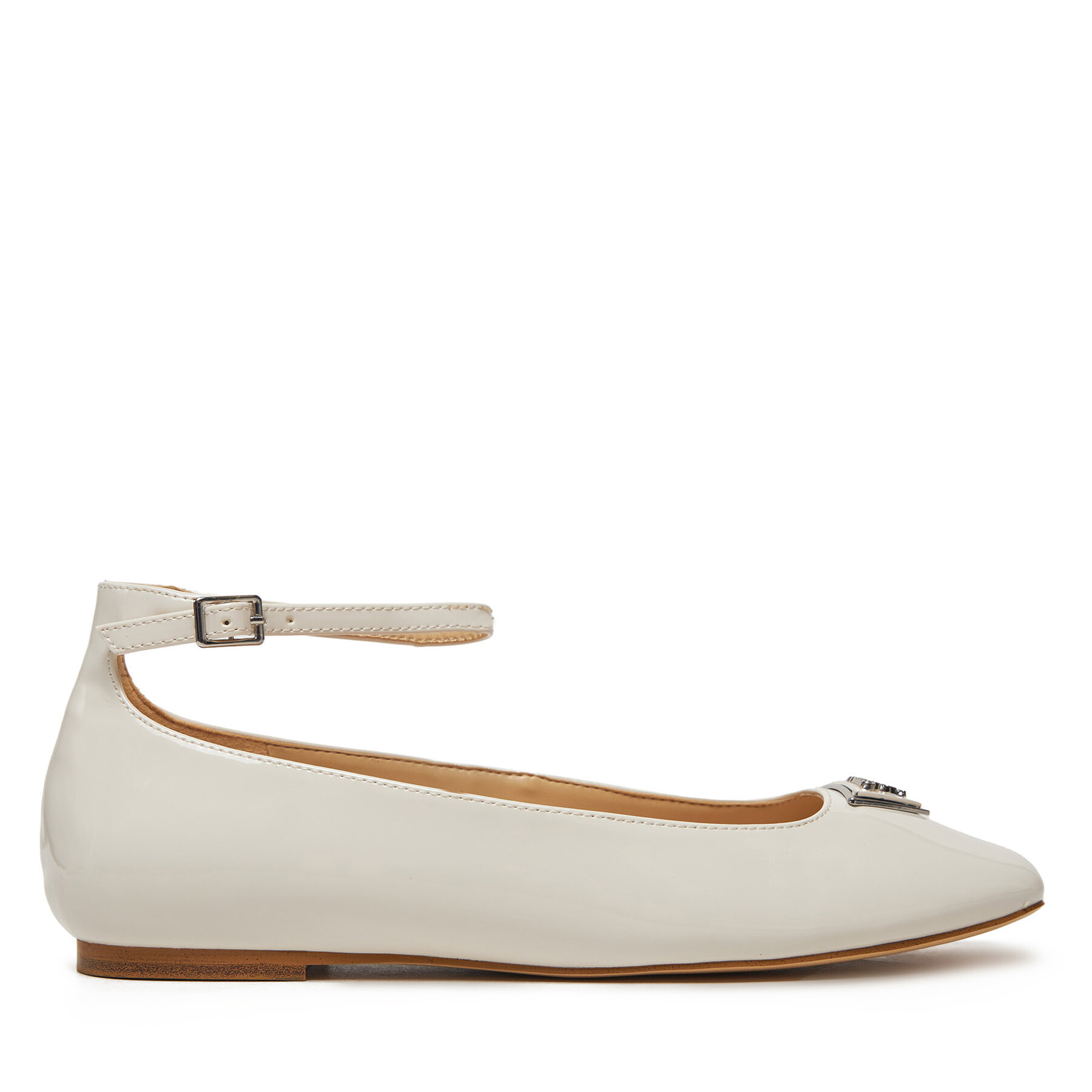 Guess Dámske Baleríny, Rozmer: 35, Écru, FLPLVV PAT02