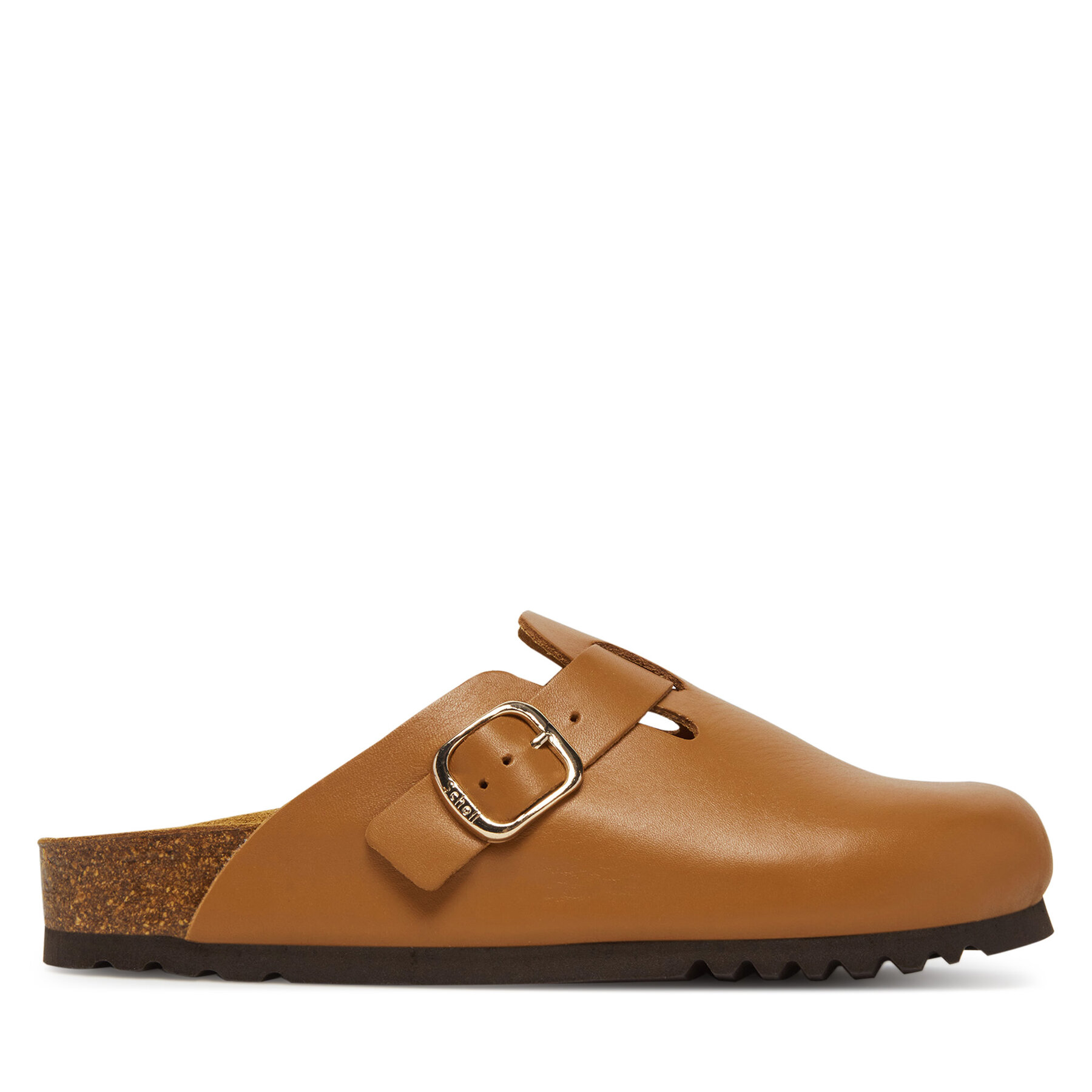 Kinder Pantoletten Scholl, Schuhgröße 35, Braun, Fae New F31817