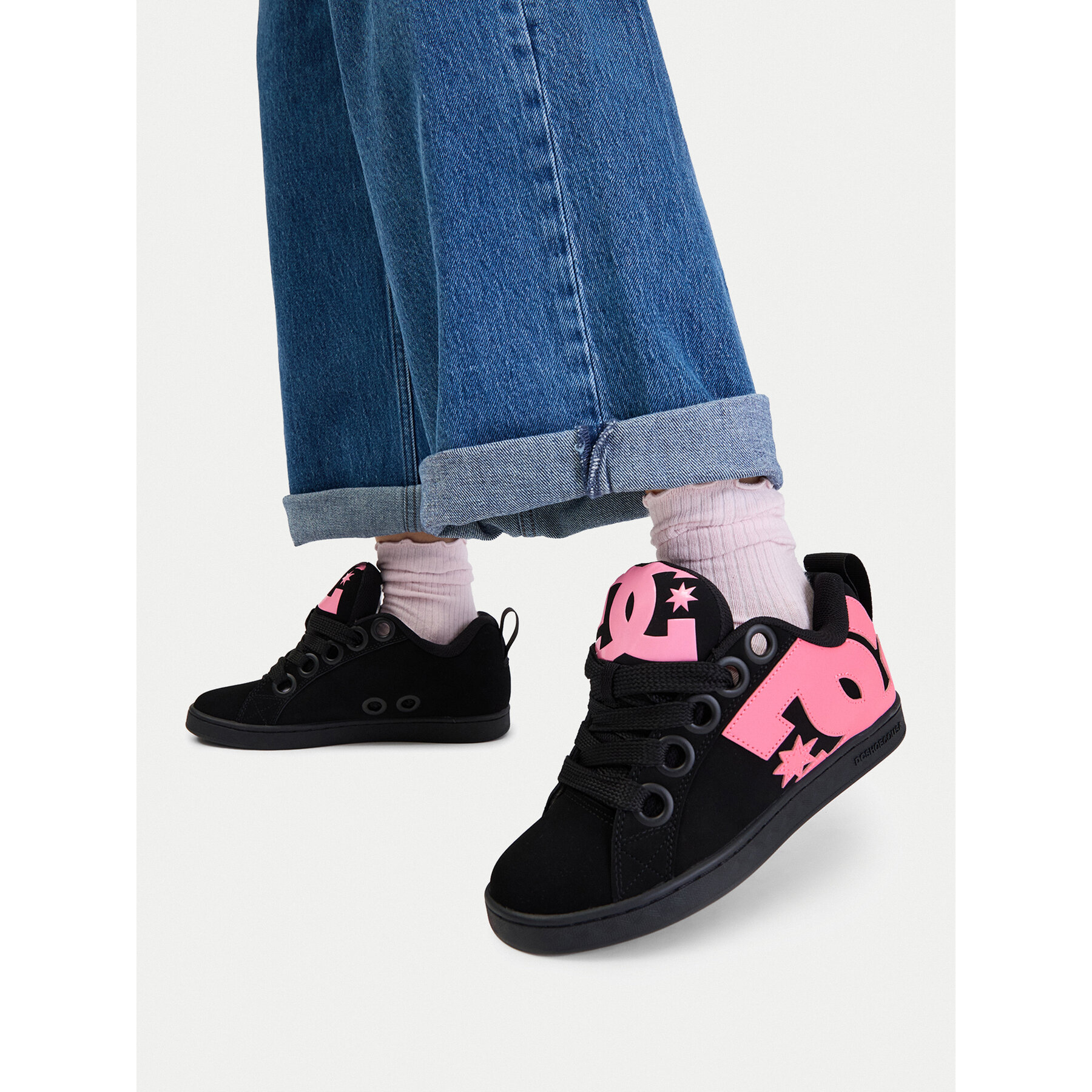 Superge DC Shoes EO-COURT GRAFFIK PUFF DC04916003 Črna