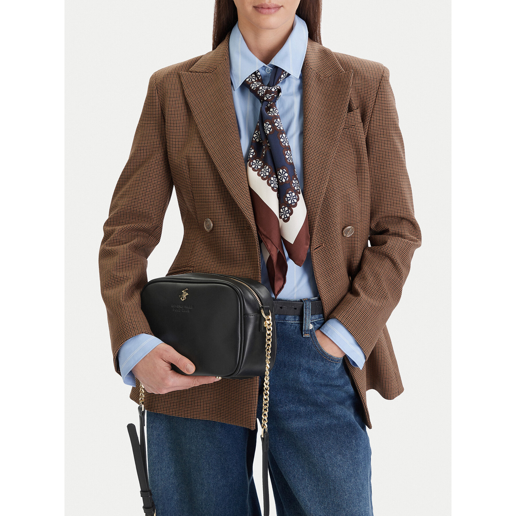 Дамска чанта Beverly Hills Polo Club CEO-BHPC-L-002-09 Черен