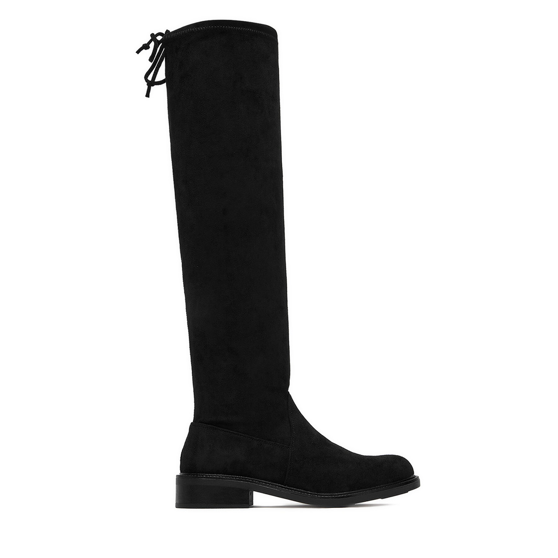 Csizma DeeZee 001-1-BLACK SU Fekete
