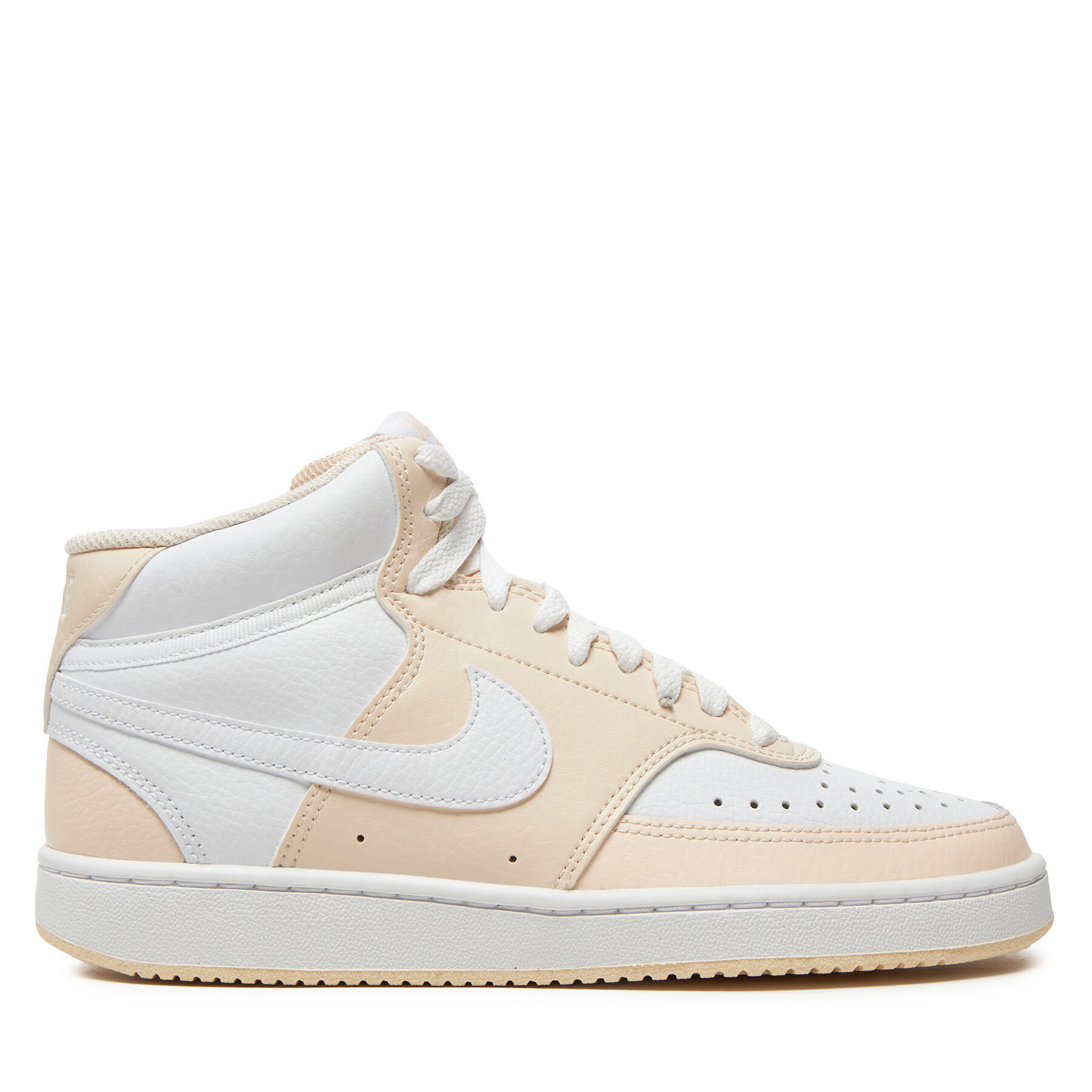 Сникърси Nike Court Vision Mid CD5436 800 Бял
