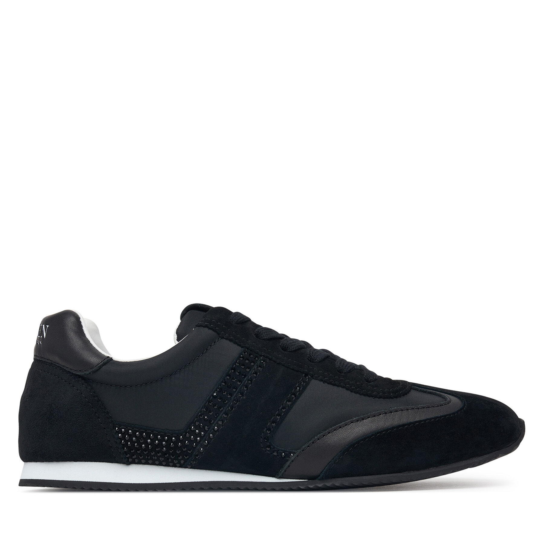 Sneakersy LAUREN RALPH LAUREN 802P17085001 Čierna