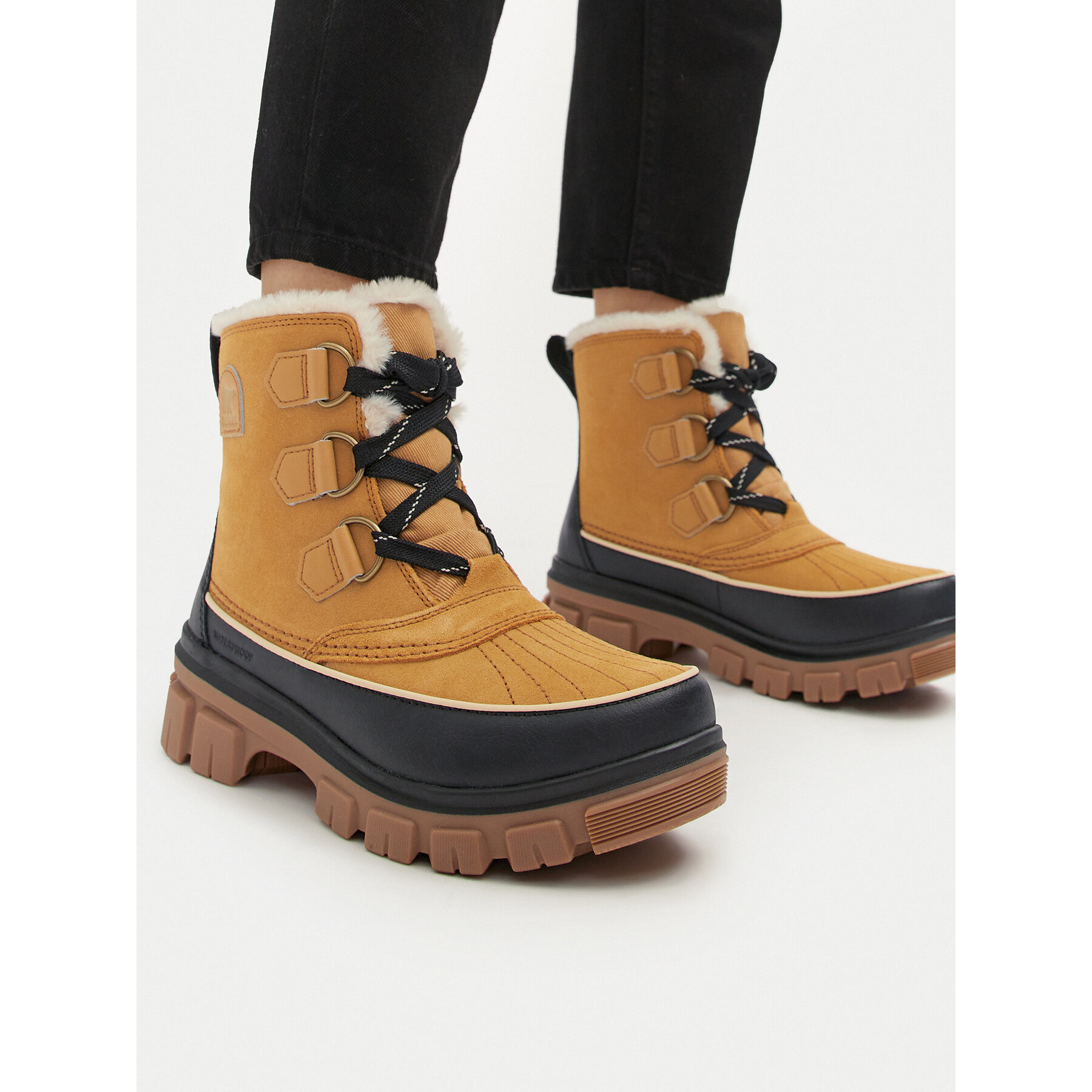 Μπότες Χιονιού Sorel Torino V Wp Outdry 2106701373 Καφέ