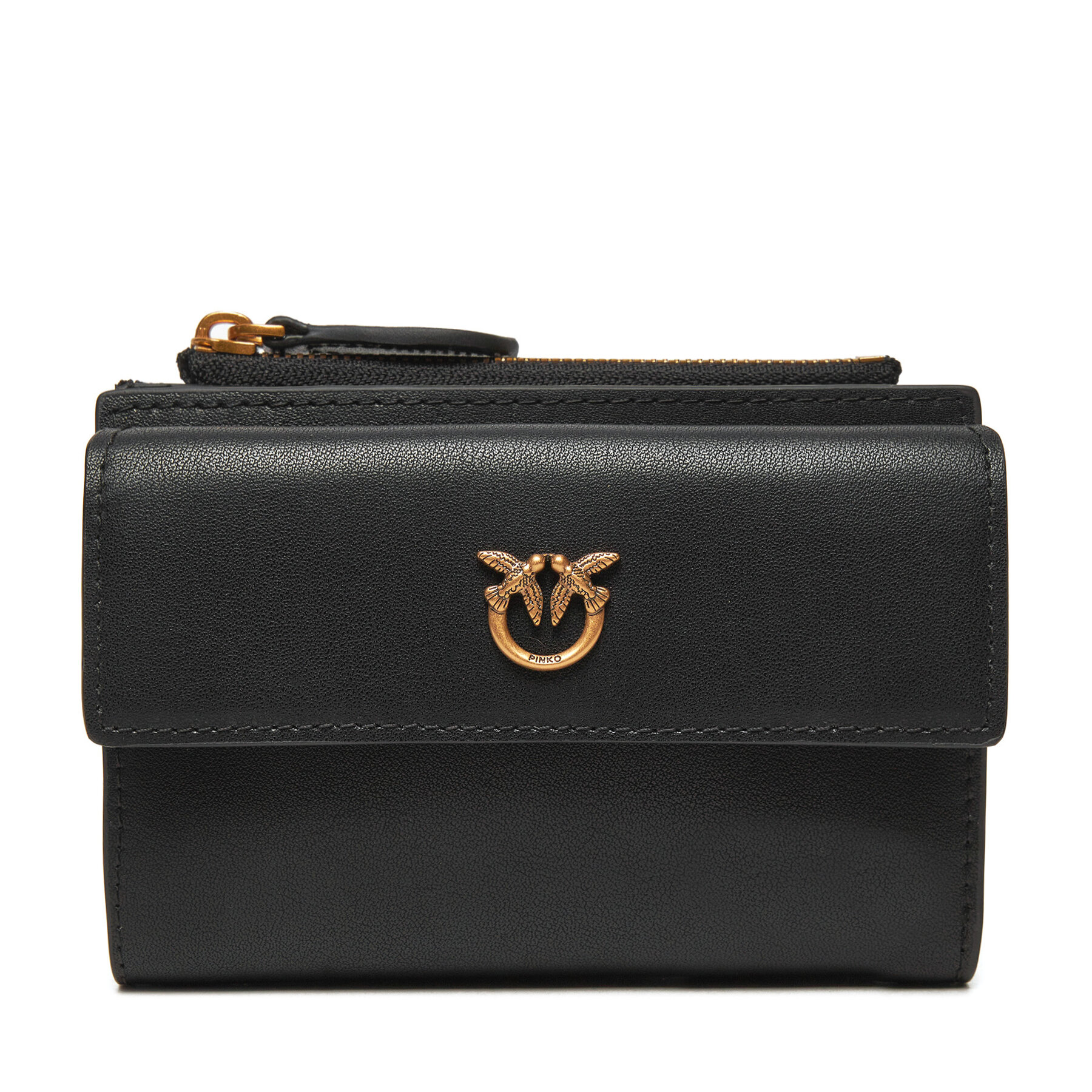 Πορτοφόλι PINKO Compact Wallet . AI 24-25 PCPL 103612 A0F1 Μαύρο