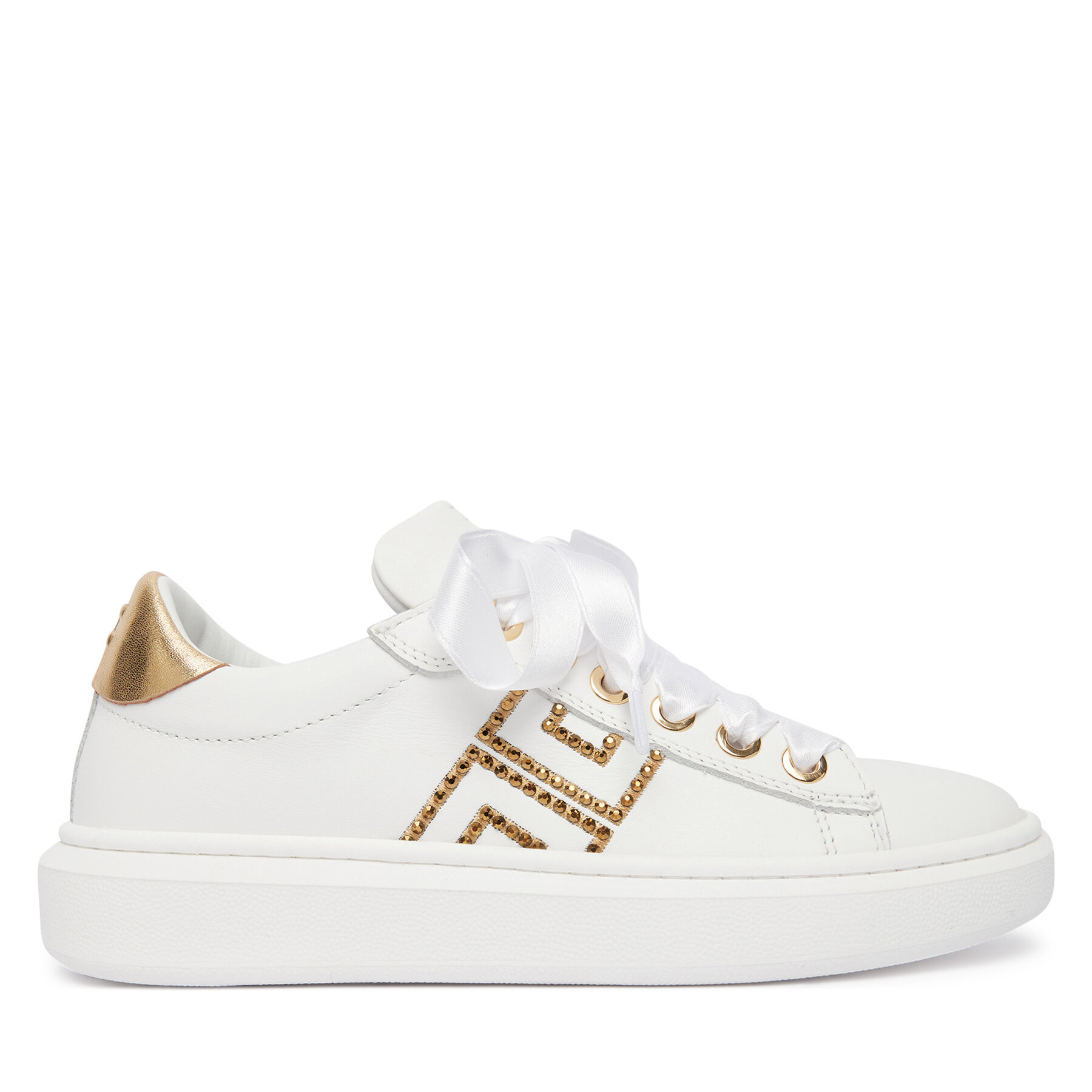 Sneakers Elisabetta Franchi F4A9-E0504-0092 S Alb