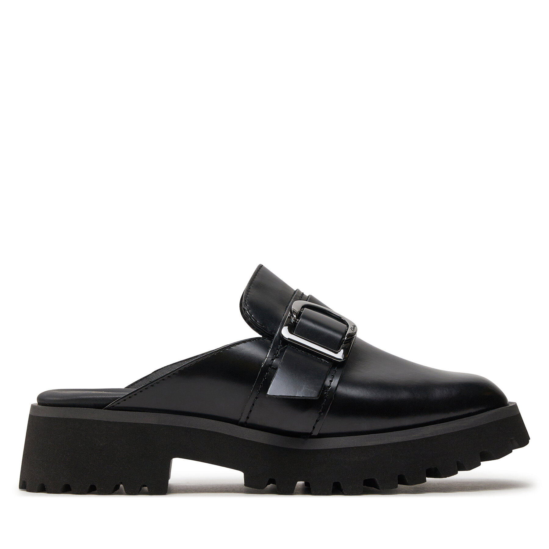 Damskie Klapki Clarks, Rozmiar 36 Czarny Stayso Free 26175928