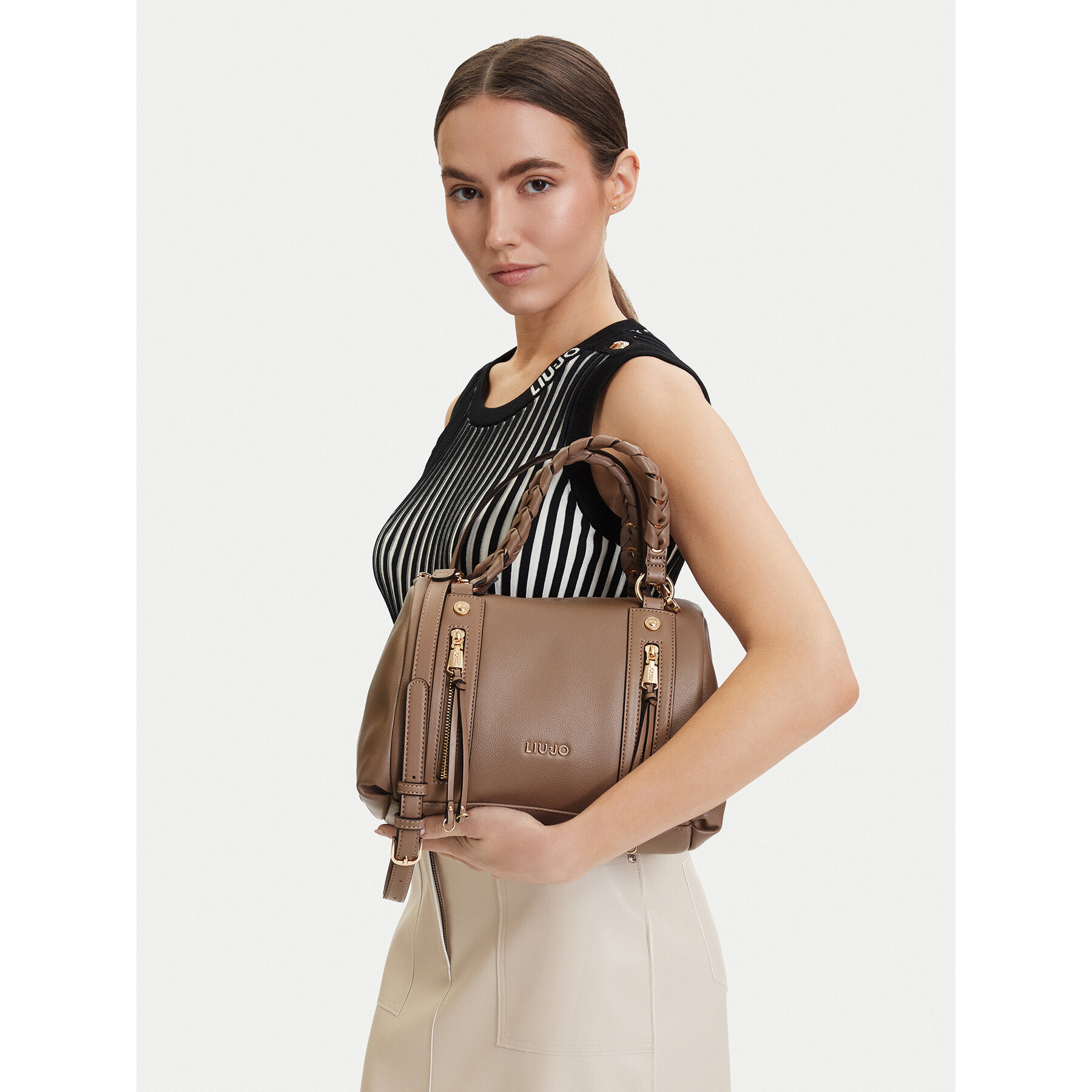 Ročna torba Liu Jo AA6040 E1120 Rjava