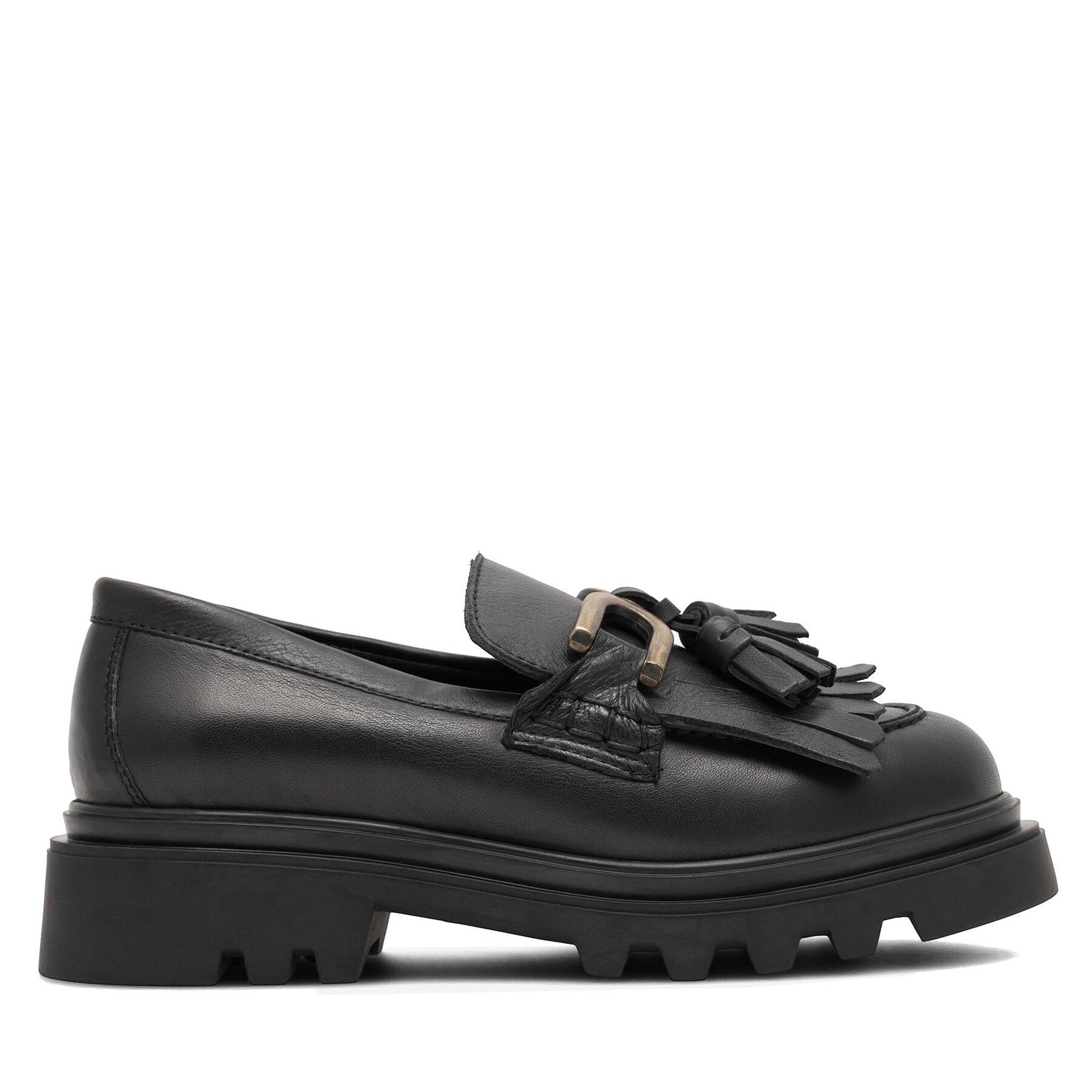 Dámske Loafers Badura, Rozmer: 39, Čierna, 22SS24