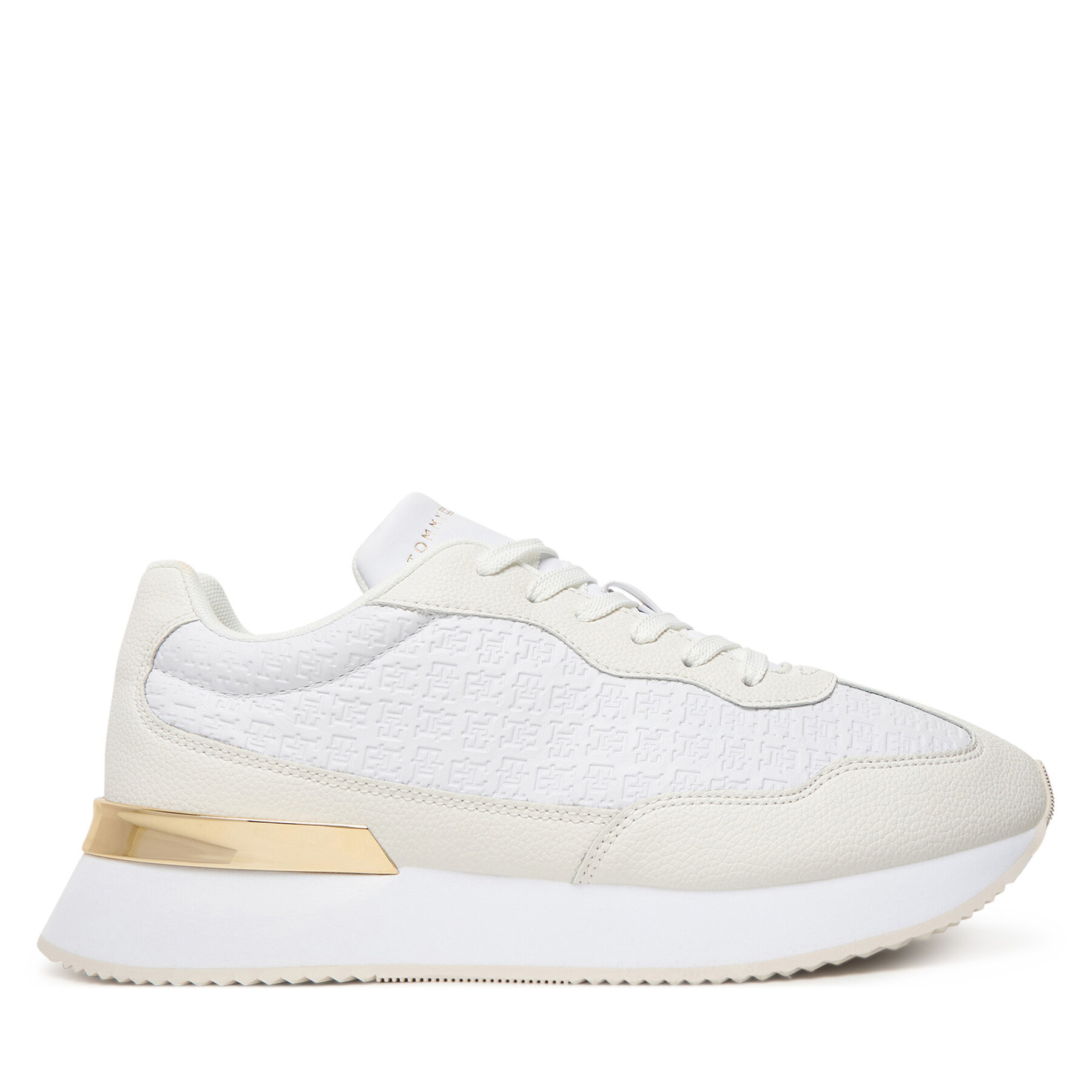 Tenisice Tommy Hilfiger Th Chic Monogram Runner FW0FW09464 Bijela