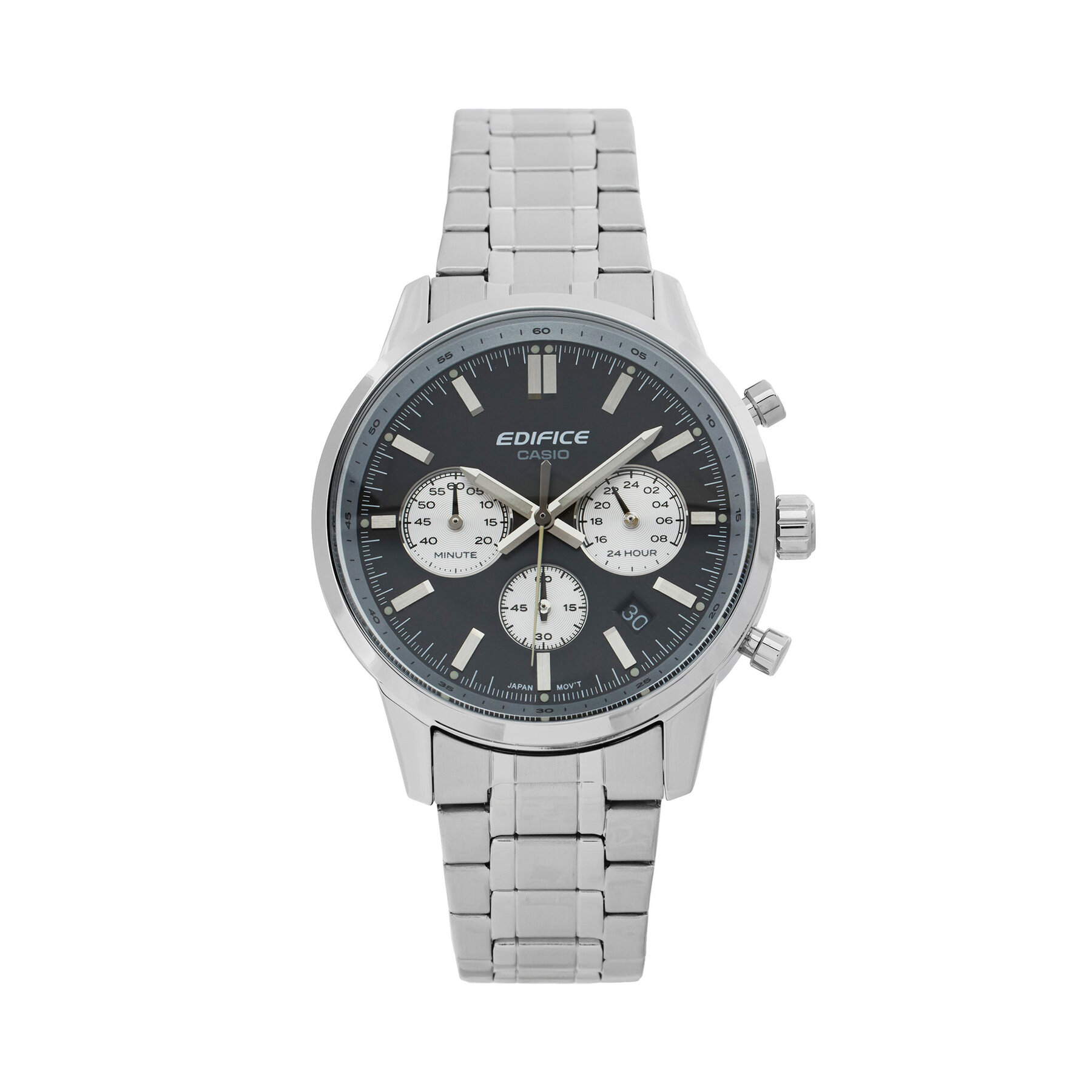 Ročna ura Casio Edifice EFR-575D-1AEF Srebrna