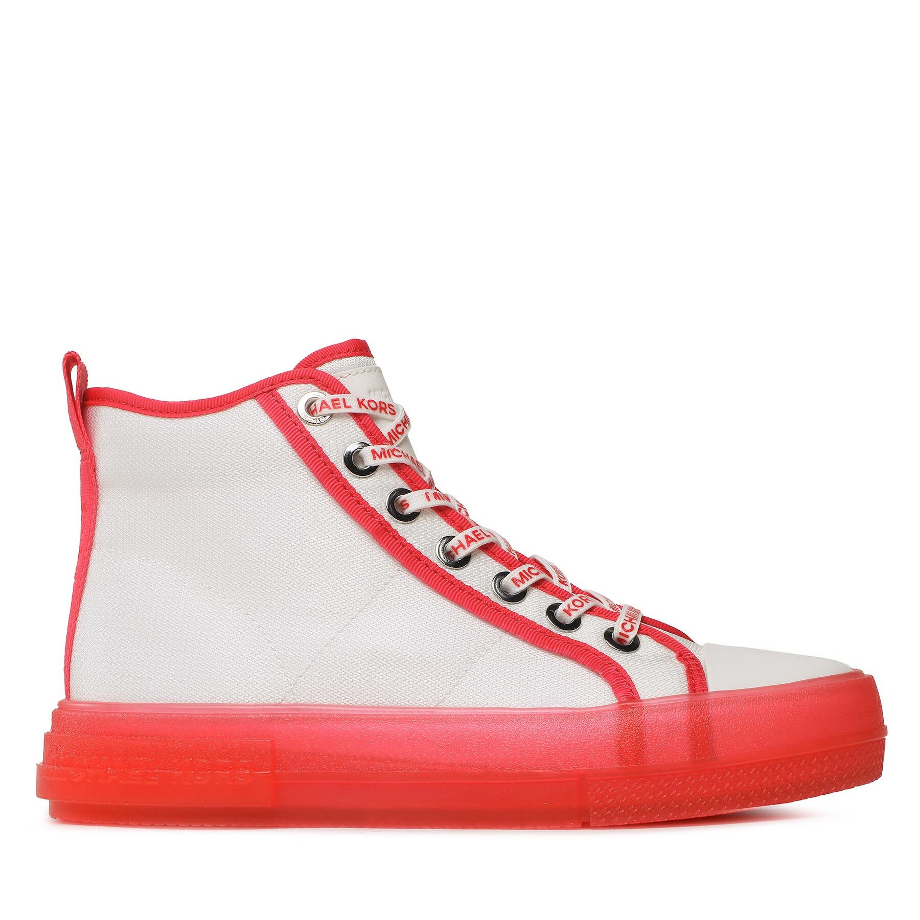 Tornacipő MICHAEL Michael Kors Evy High Top 43S3EYFE5D Fehér